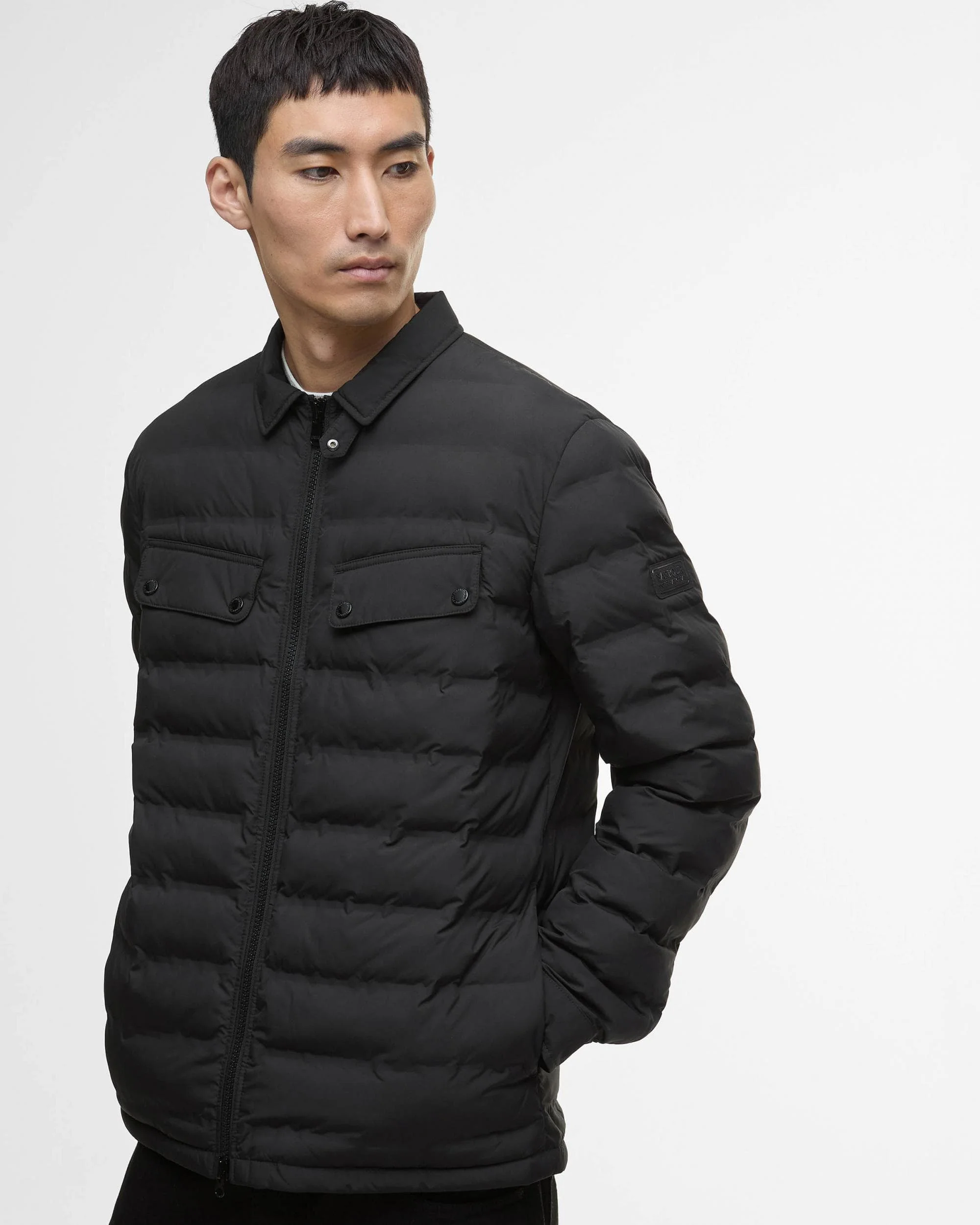 Barbour International Welded Ariel Mens Quilted Jacket - Image 4