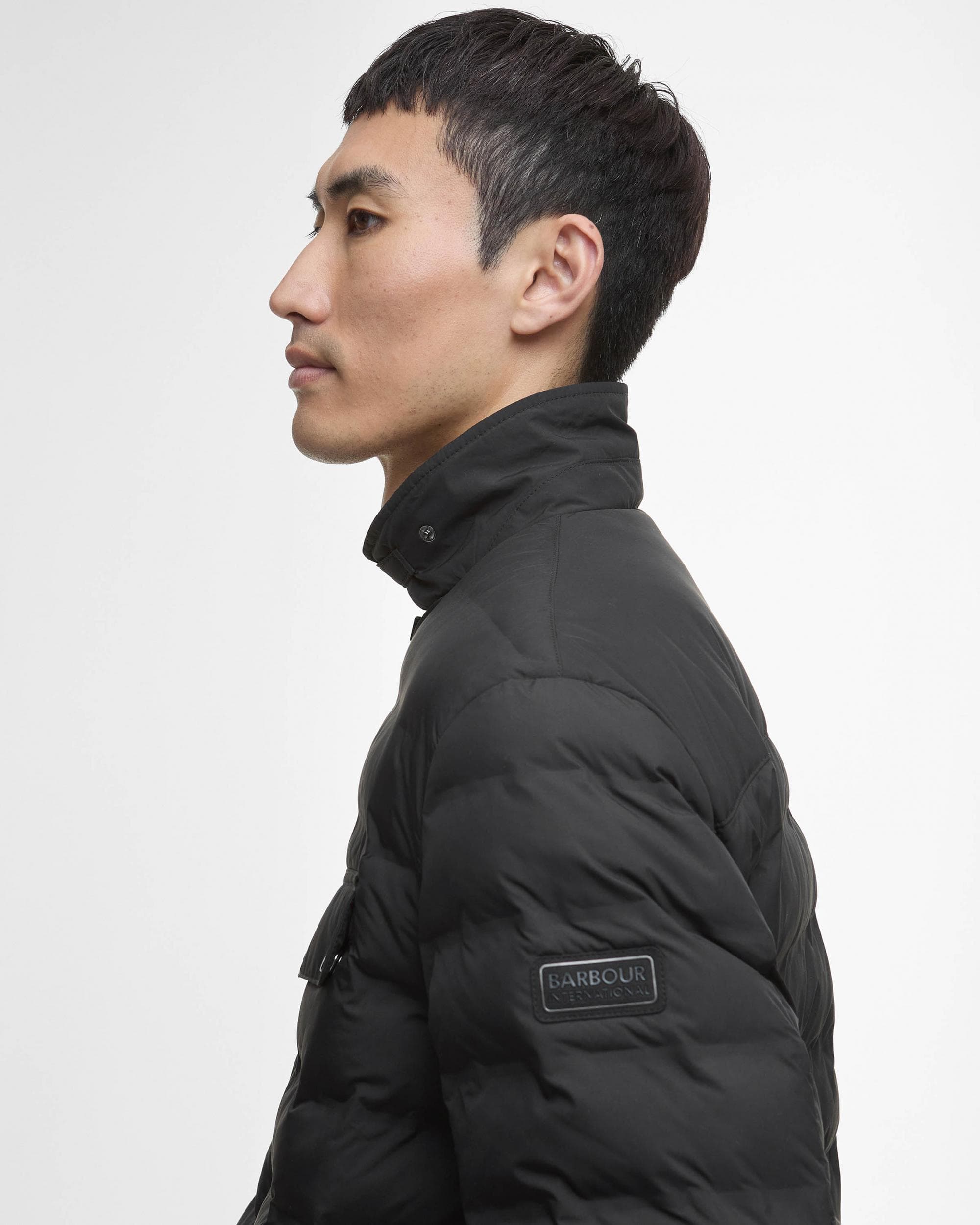 Barbour International Welded Ariel Mens Quilted Jacket - Image 6