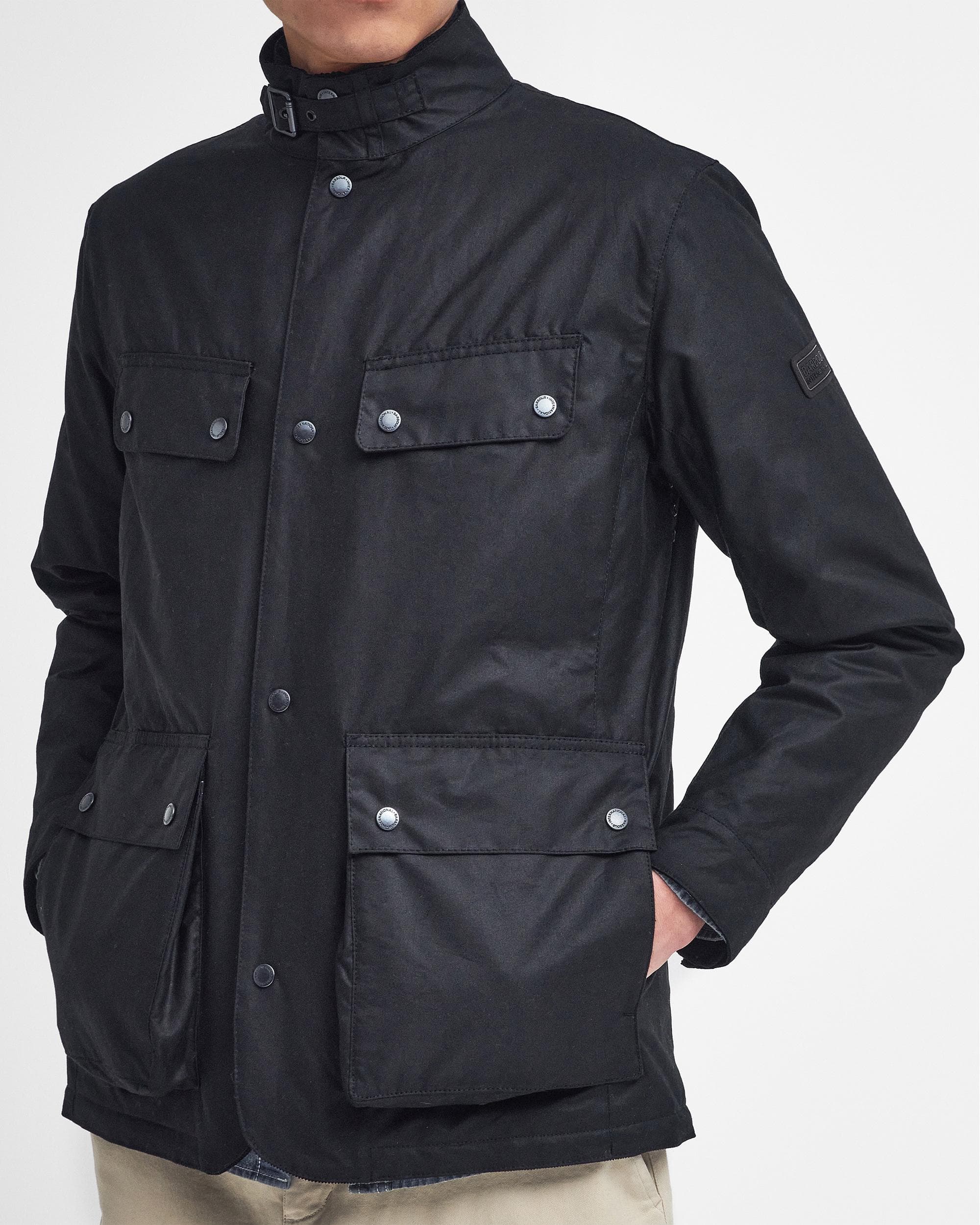 Barbour International Wellstone Mens Wax Jacket