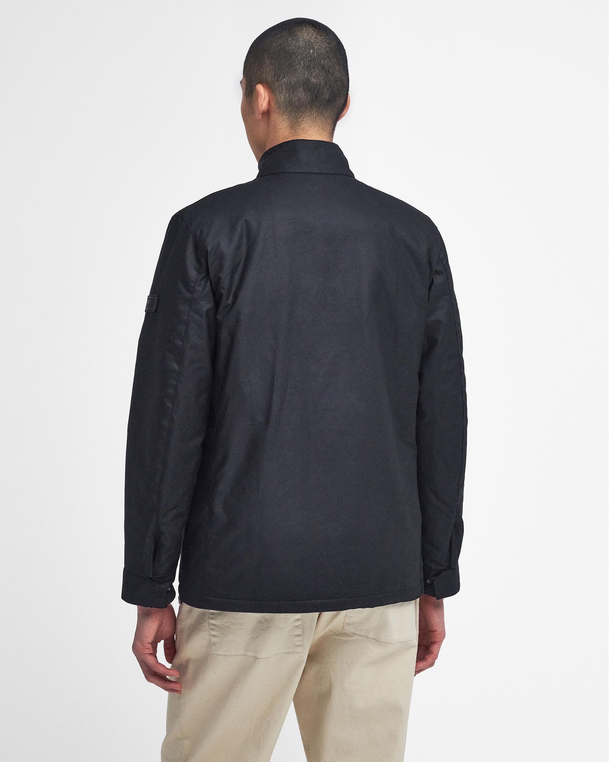 Barbour International Wellstone Mens Wax Jacket - Image 2