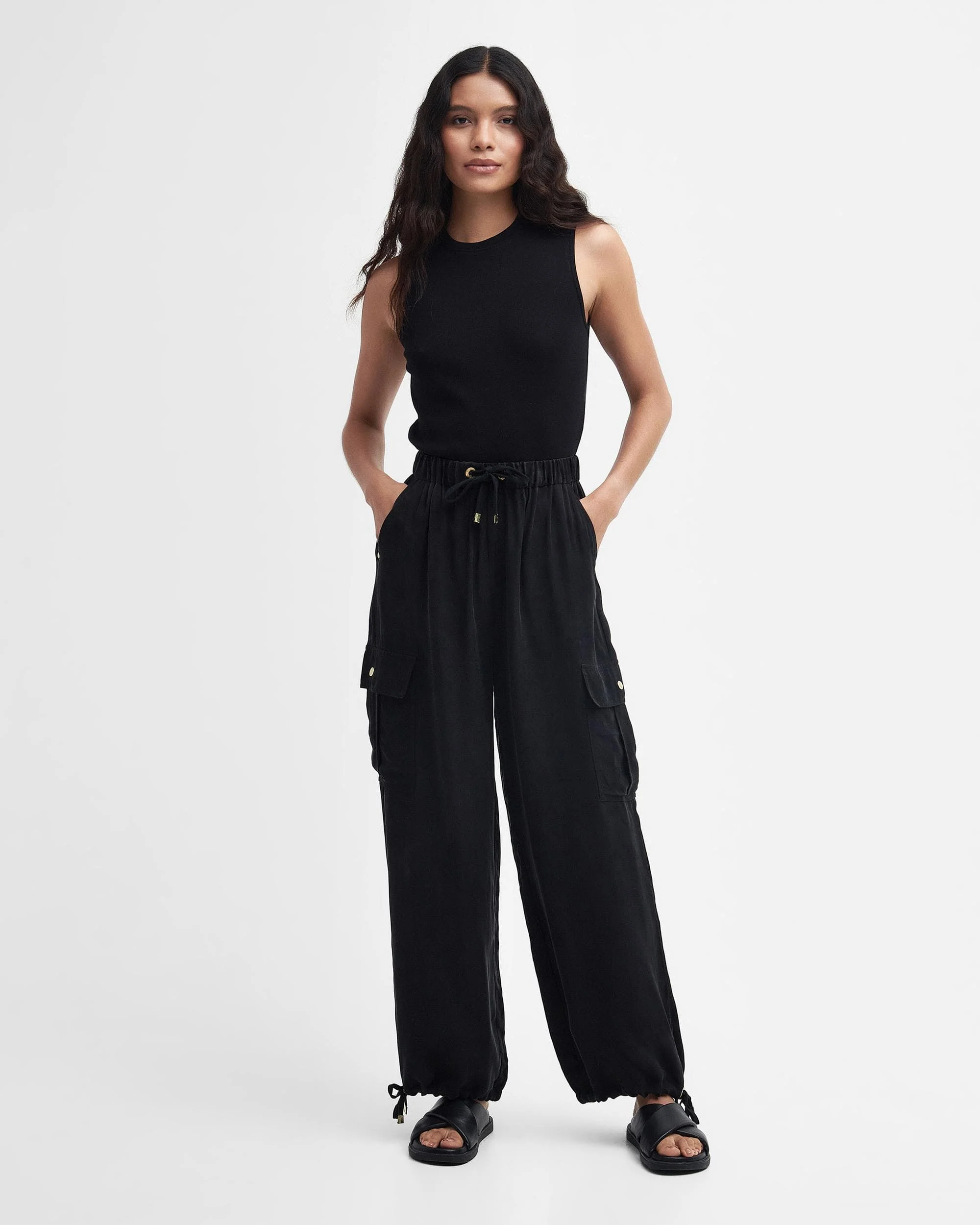 Barbour International Williams Womens Cargo Trousers - Image 3