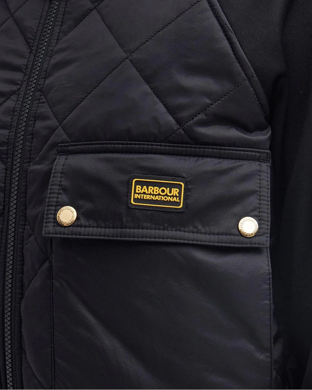Barbour International Wilson Womens Quilted Sweatshirt - Image 5