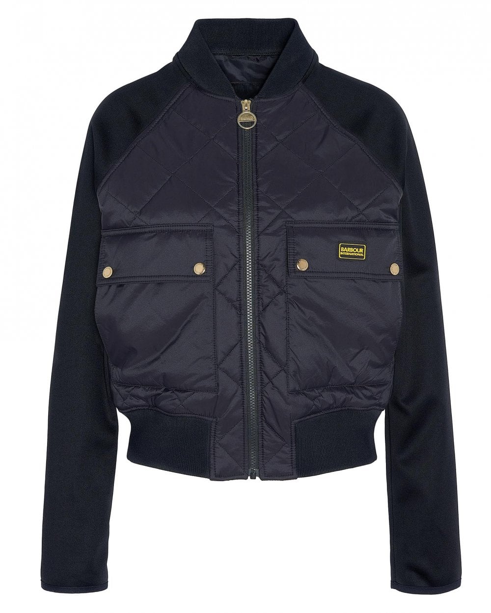 Barbour International Wilson Womens Quilted Sweatshirt - Image 7