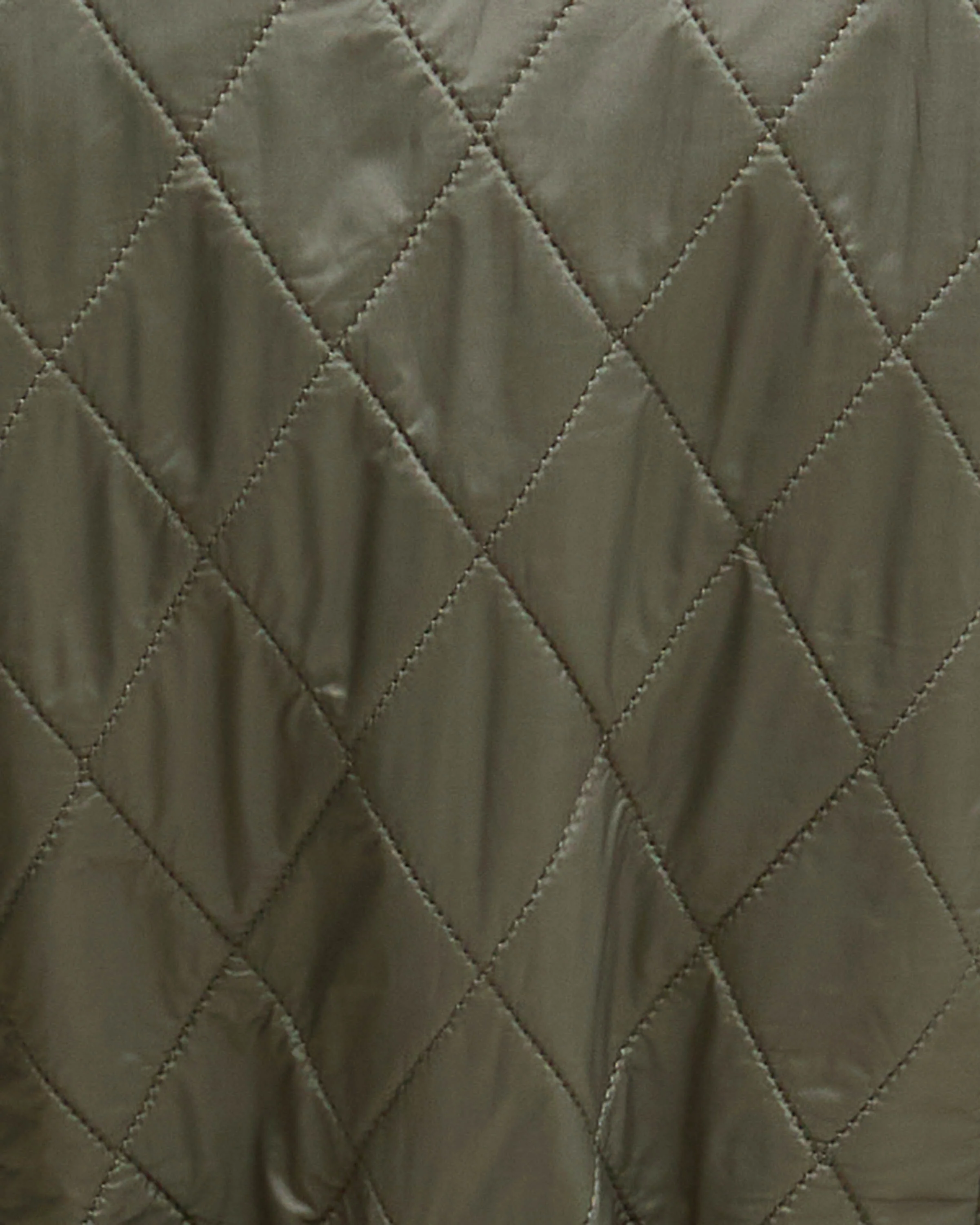 Barbour International Womens Polarquilt Jacket - Dusky Khaki - Image 7