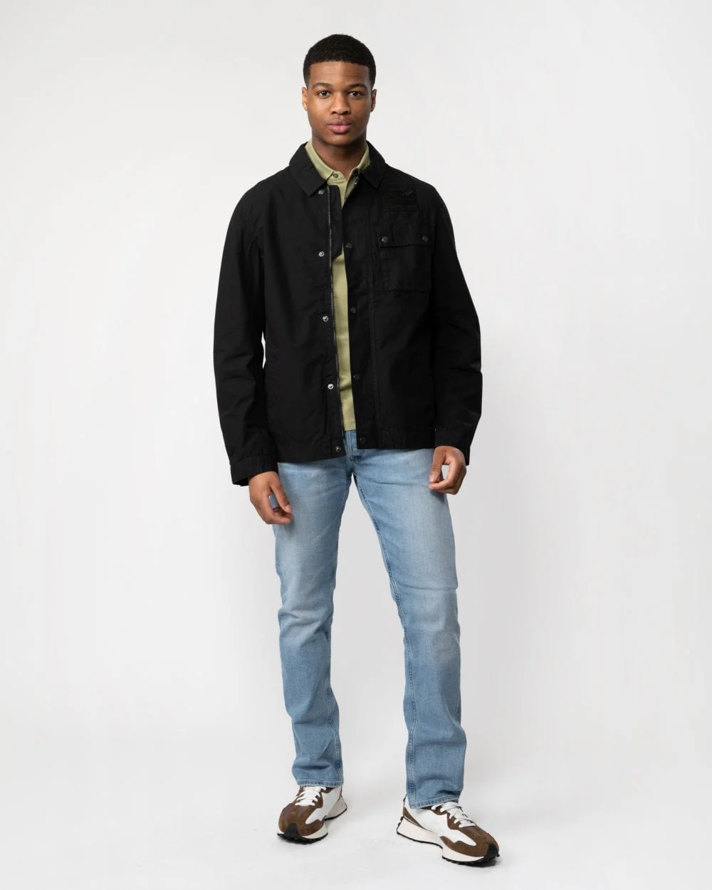 Barbour International Workers Mens Casual Jacket - Image 3