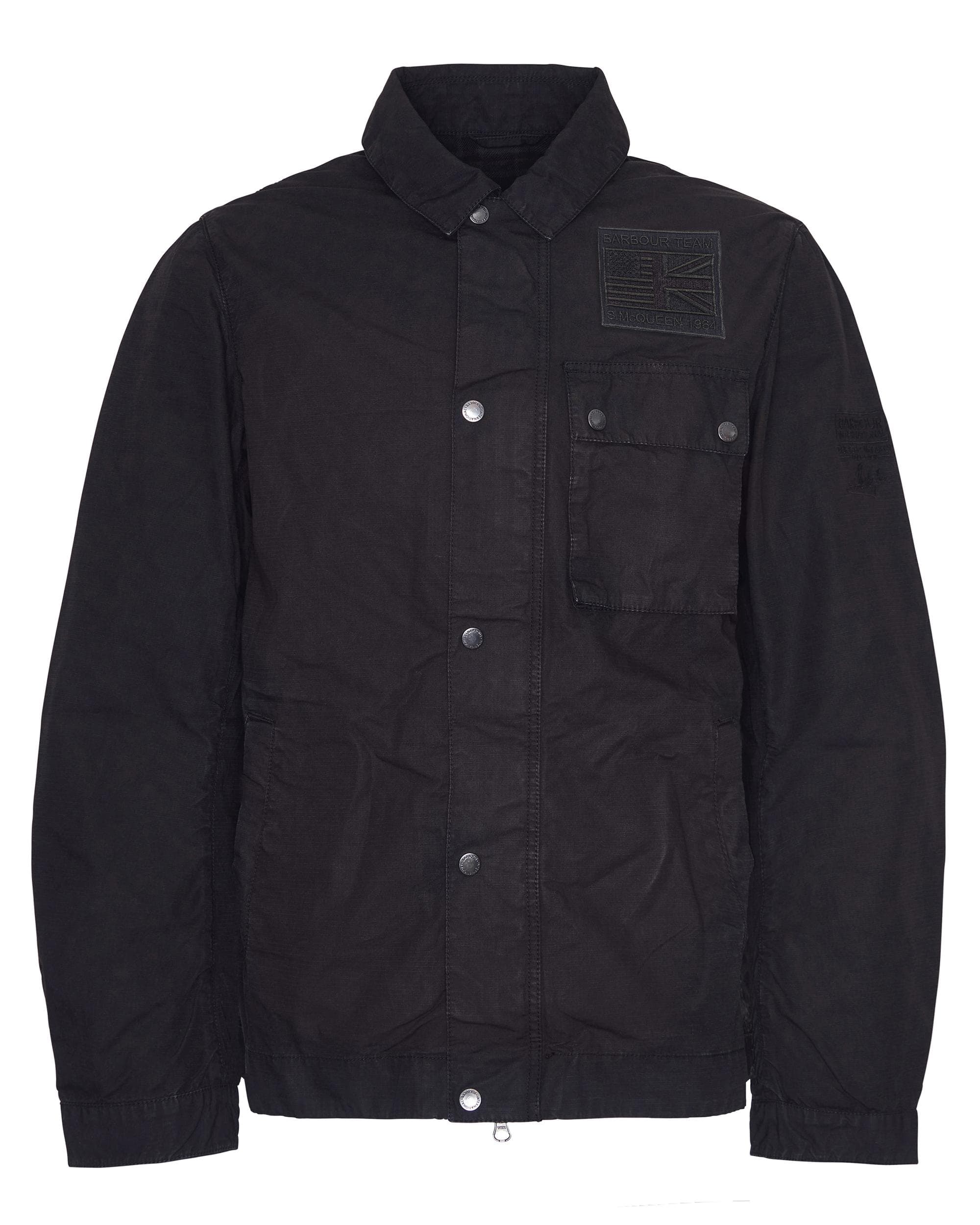 Barbour International Workers Mens Casual Jacket - Image 7