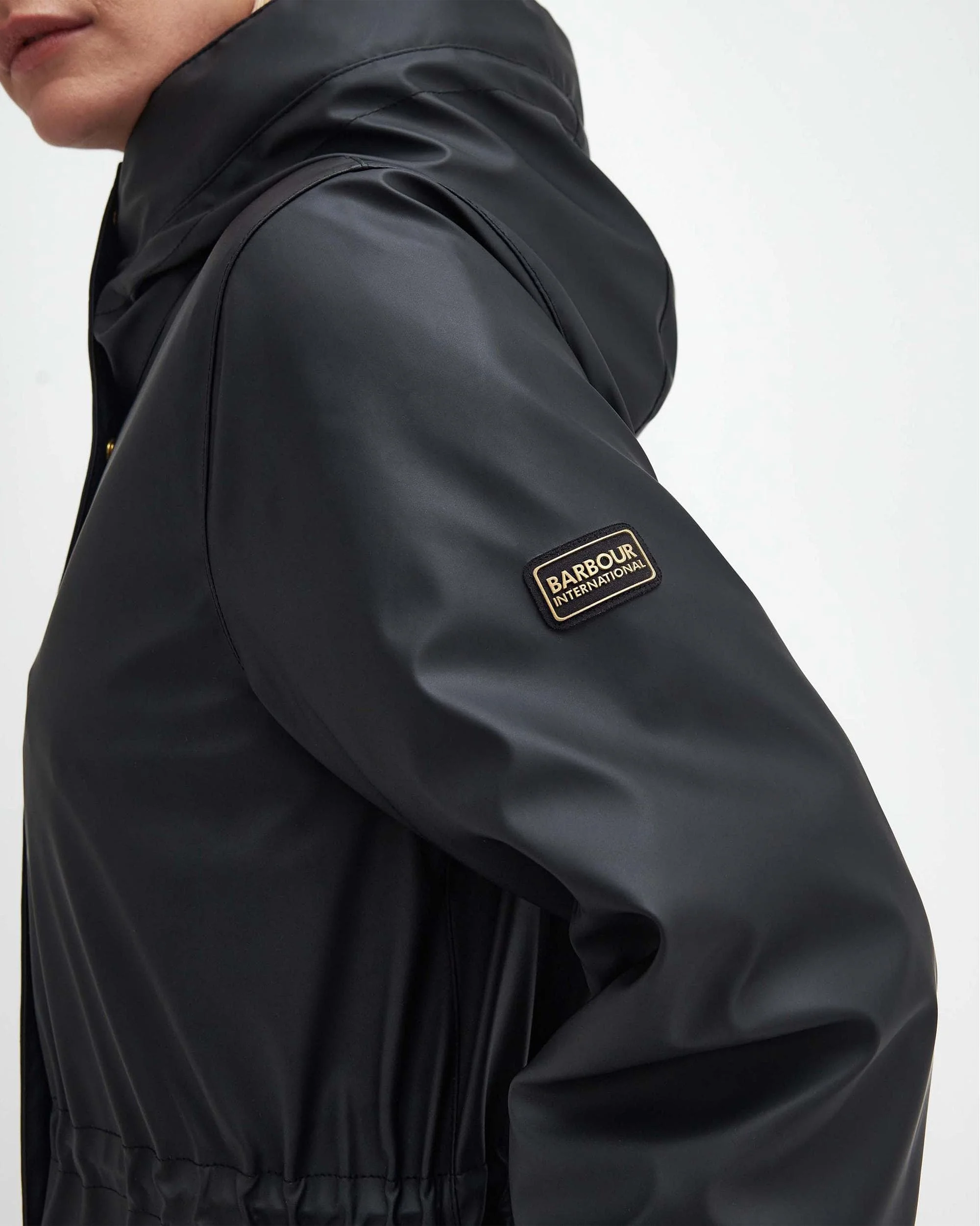 Barbour International Wyatt Womens Long Showerproof - Image 7