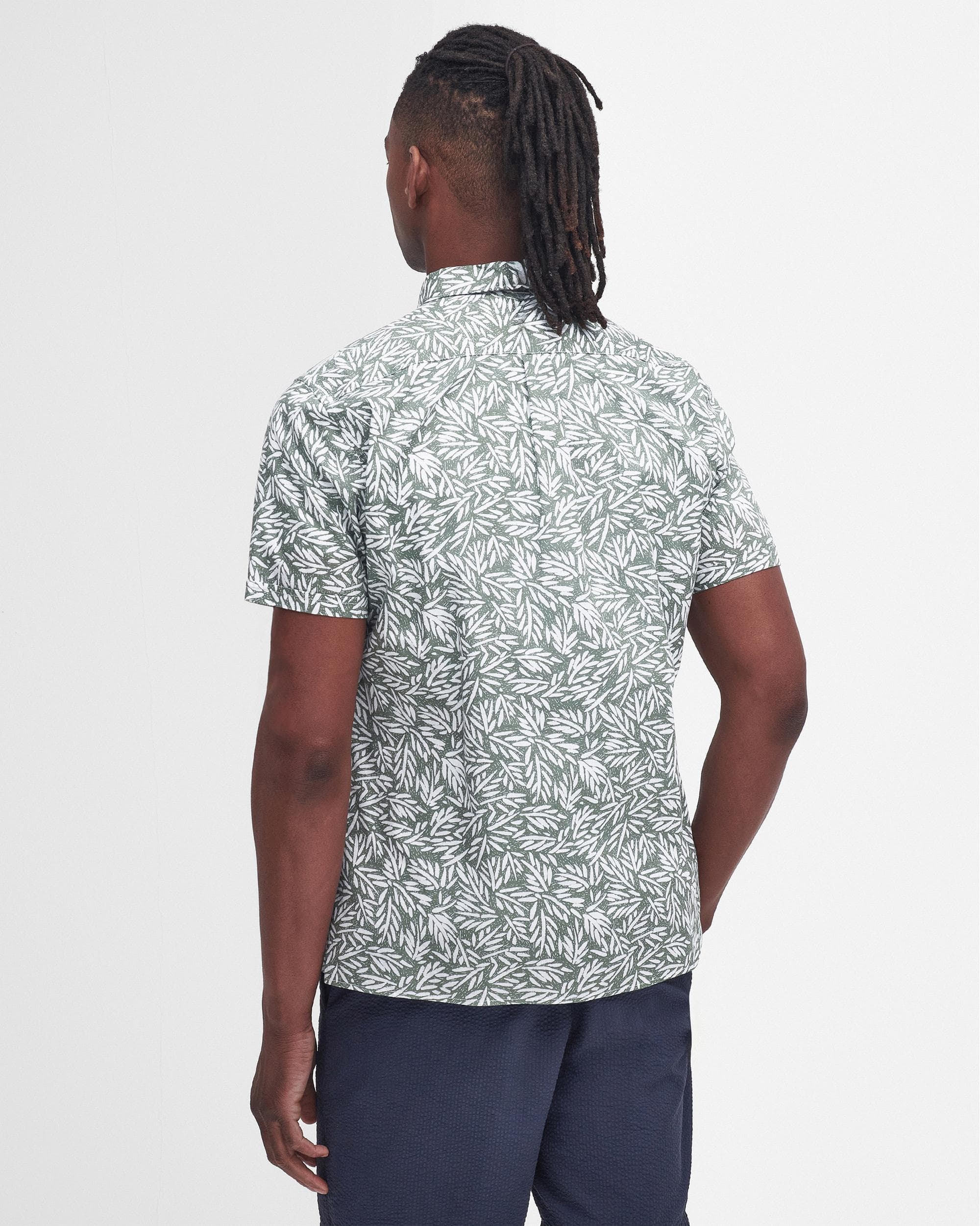 Barbour Jackstone Mens Regular Printed Summer Shirt - Image 4