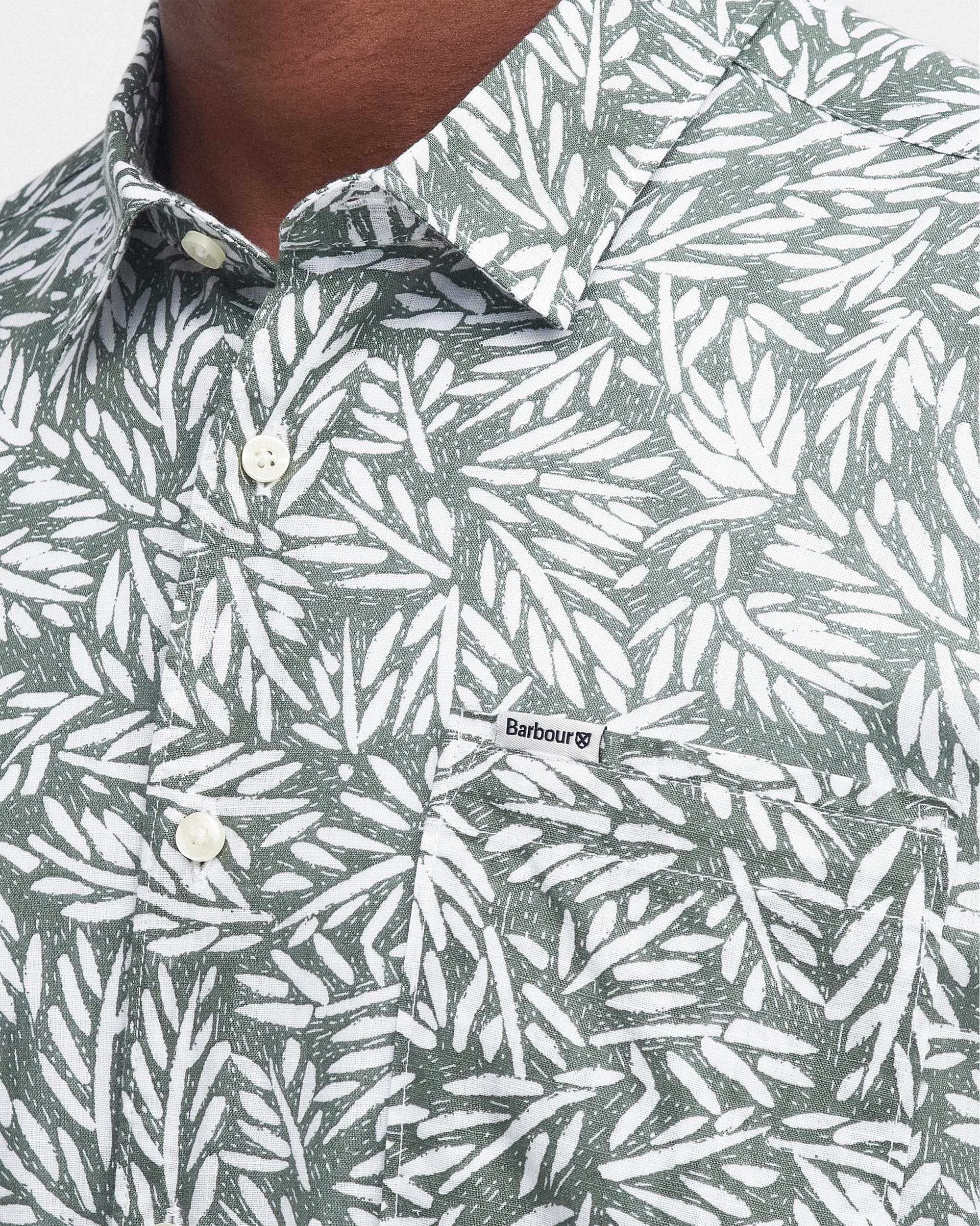 Barbour Jackstone Mens Regular Printed Summer Shirt - Image 5