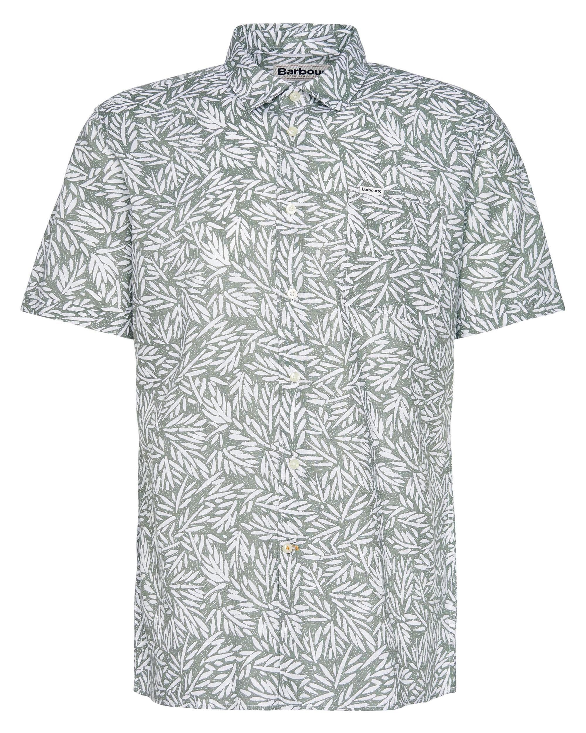 Barbour Jackstone Mens Regular Printed Summer Shirt - Image 7