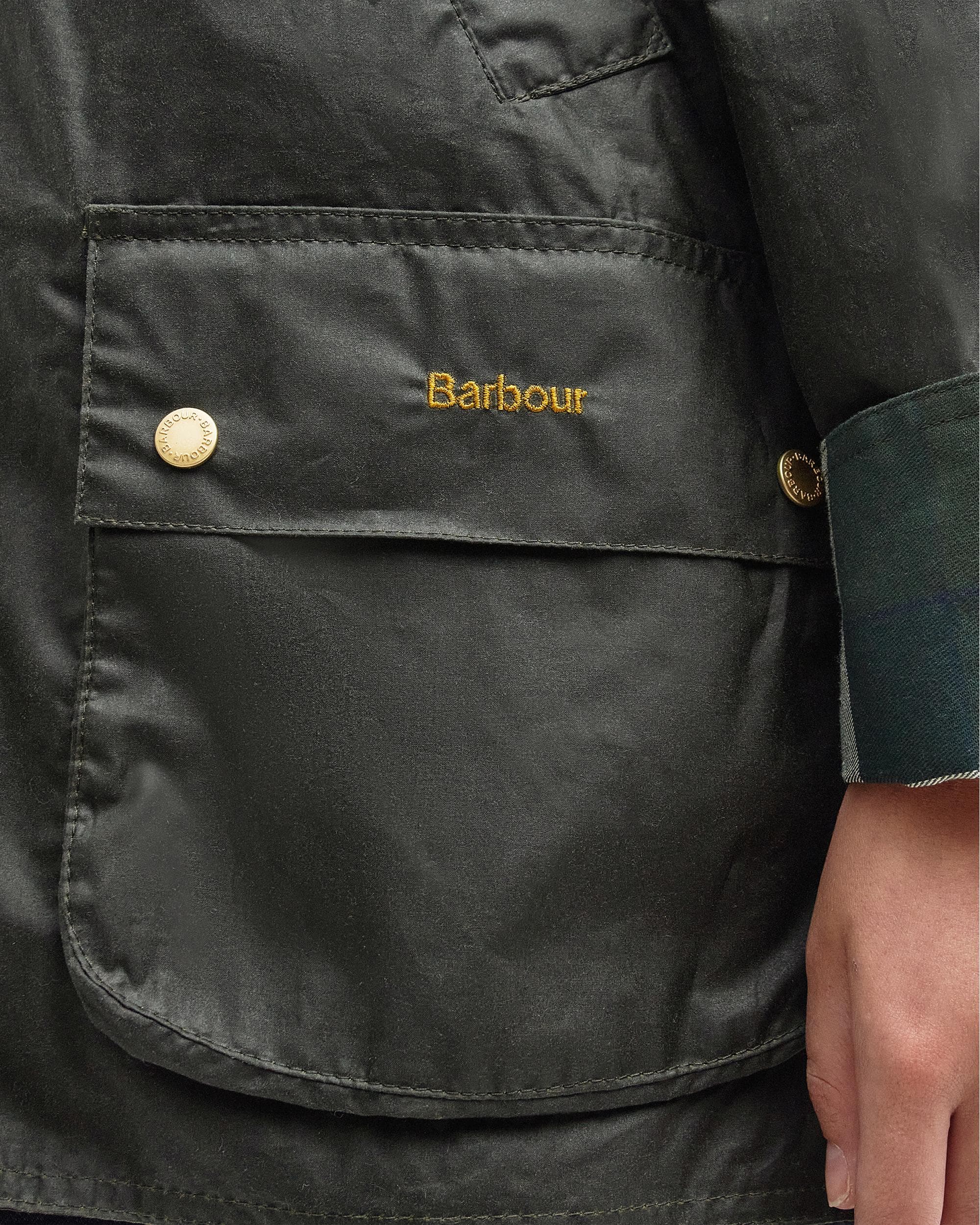 Barbour Kelburn Womens Wax Jacket - Image 6