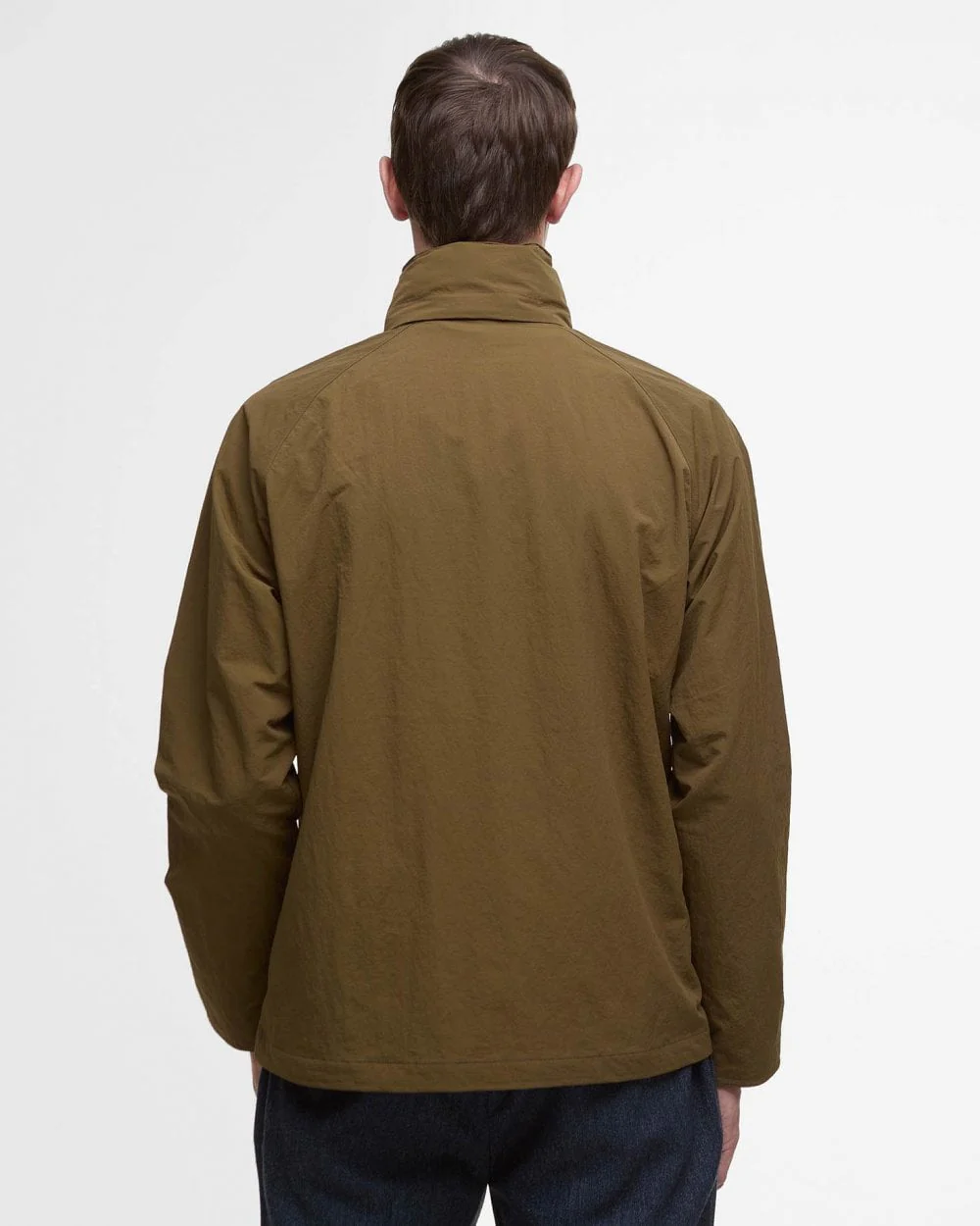 Barbour Keld Mens Showerproof Jacket - Light Sage - Image 6
