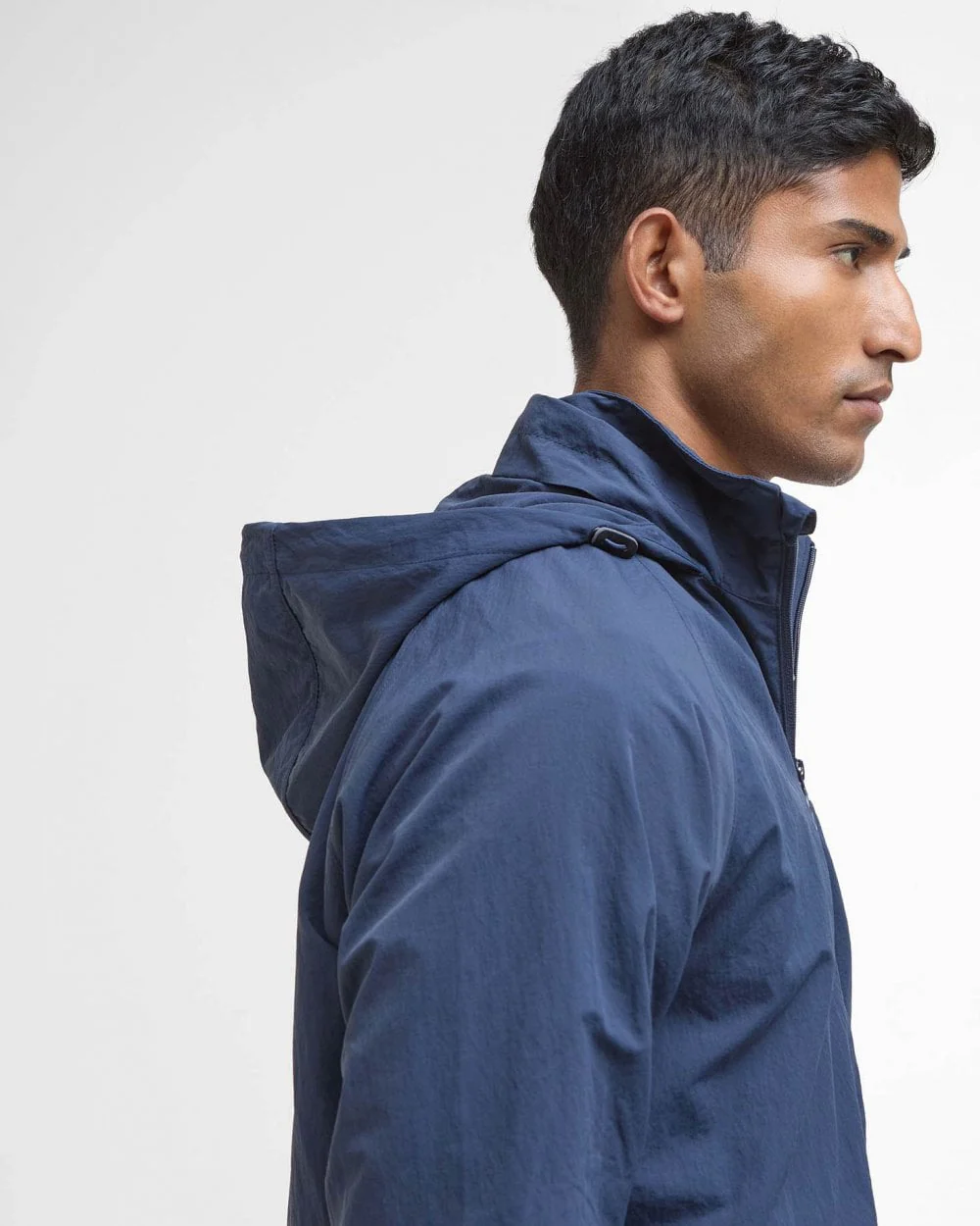 Barbour Keld Mens Showerproof Jacket - Navy - Image 4