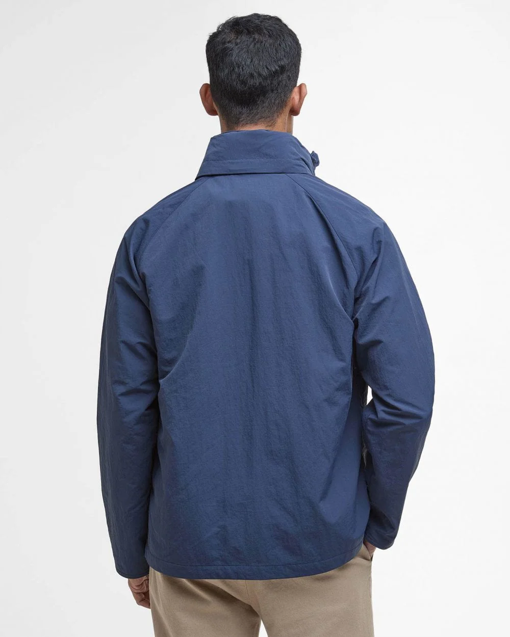 Barbour Keld Mens Showerproof Jacket - Navy - Image 7