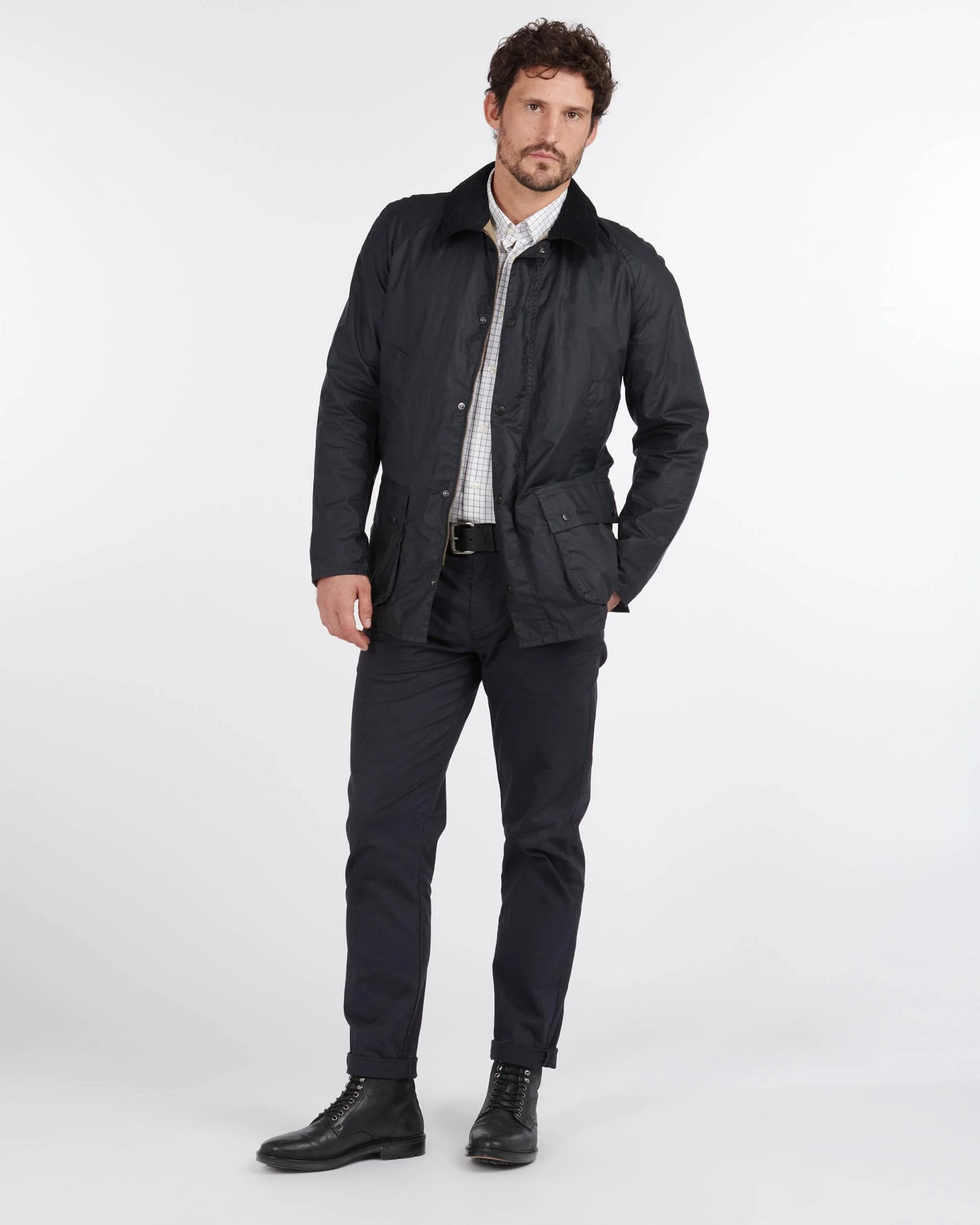 Barbour Lightweight Ashby Mens Jacket - Royal Navy - Image 2