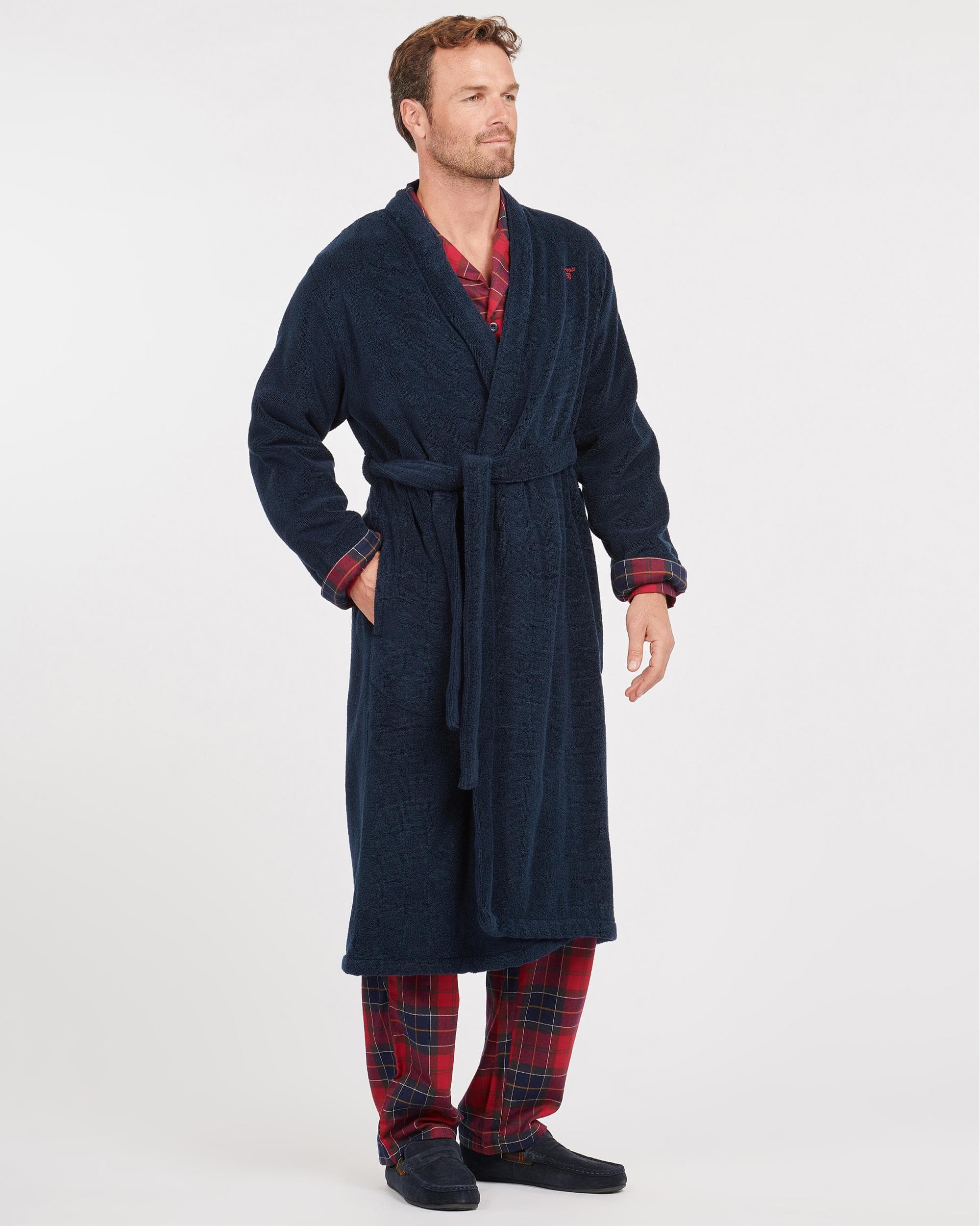 Barbour Lachlan Mens Dressing Gown - Image 3