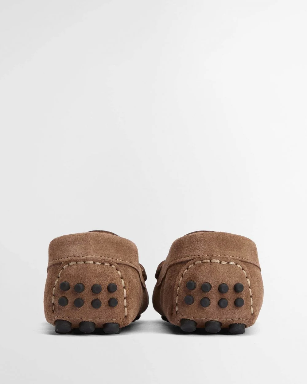 Barbour Laire Womens Driving Shoes - Light Trench Suede - Image 5