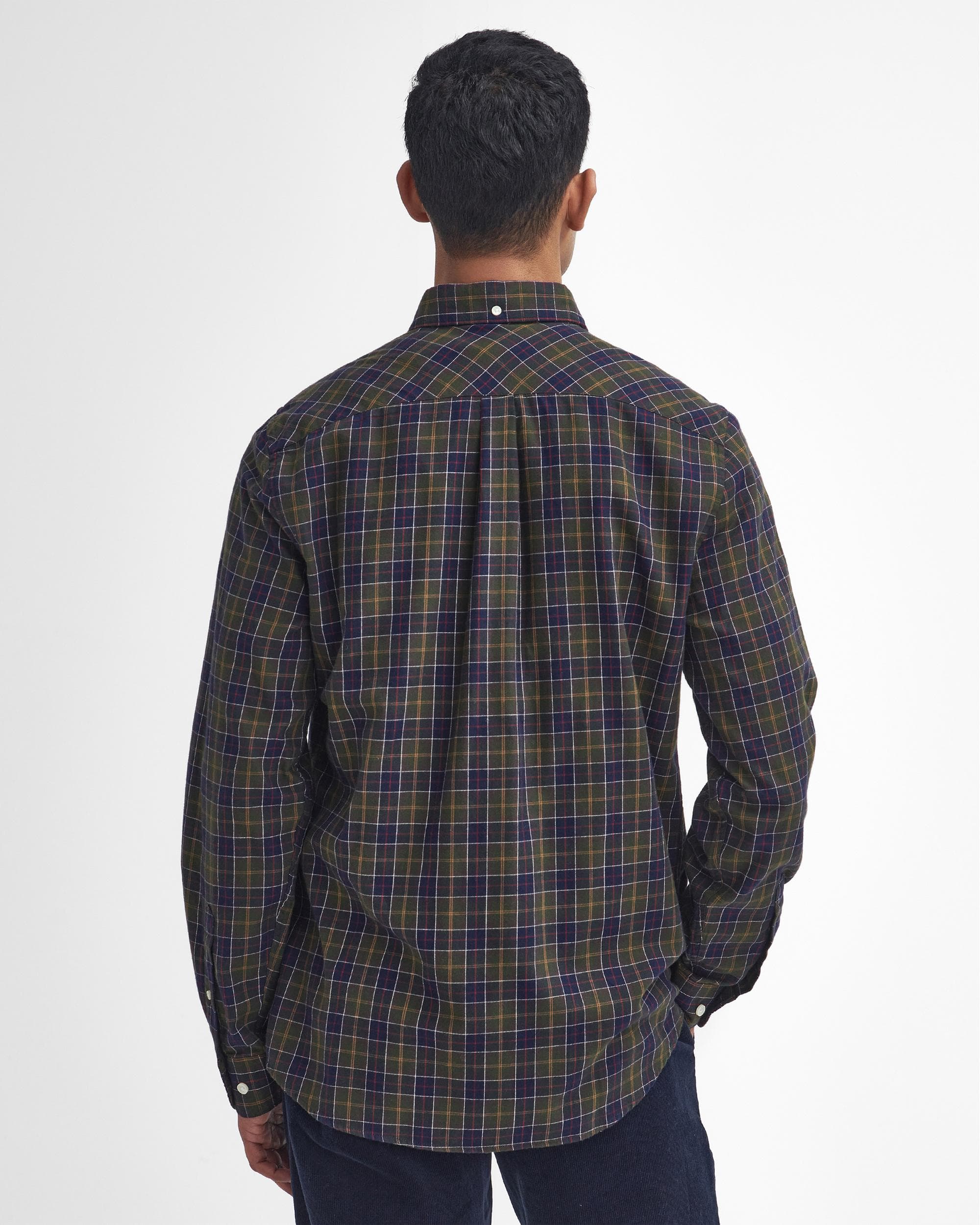 Barbour Lanark Mens Tartan Long Sleeve Tailored Shirt - Image 4