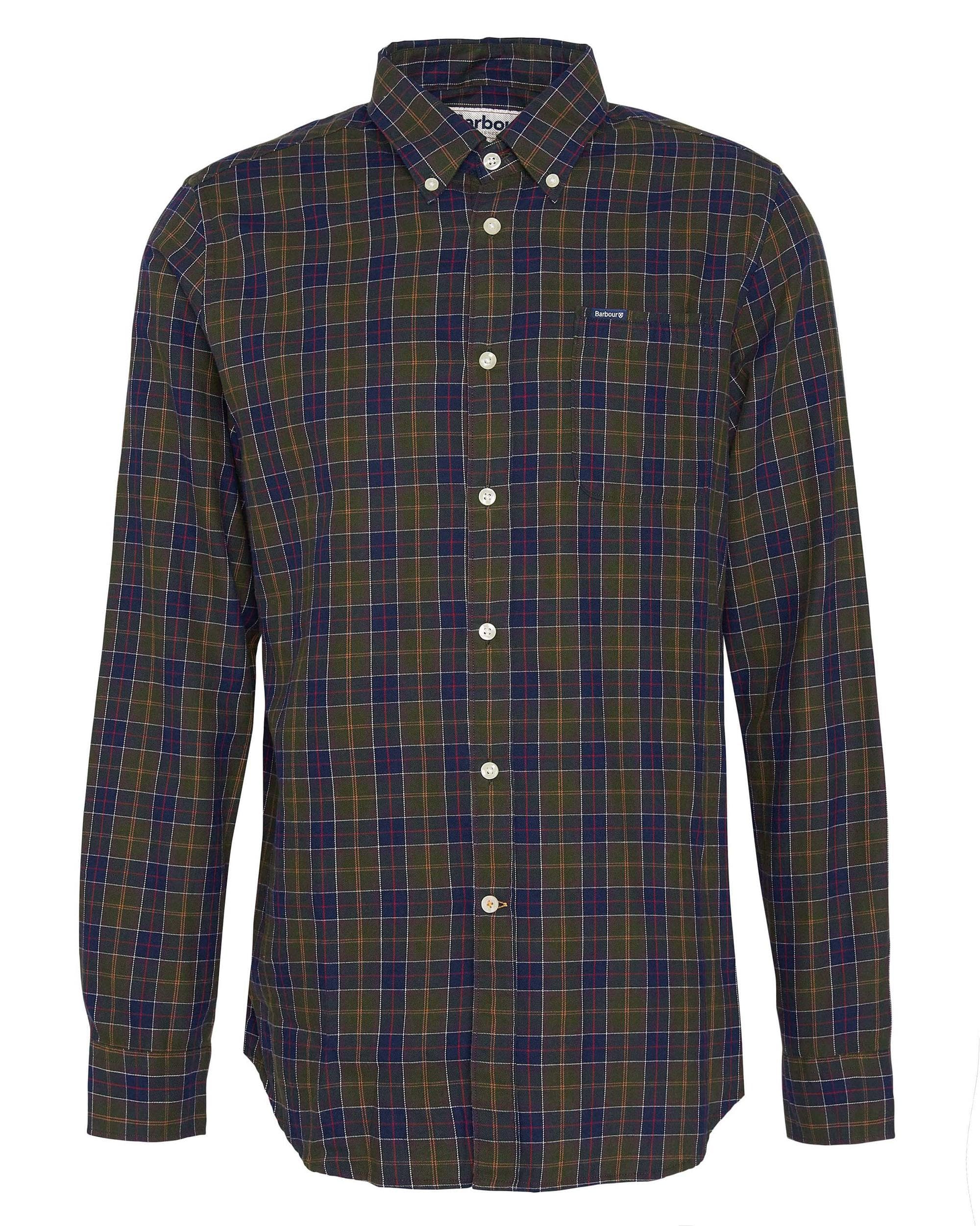 Barbour Lanark Mens Tartan Long Sleeve Tailored Shirt - Image 7