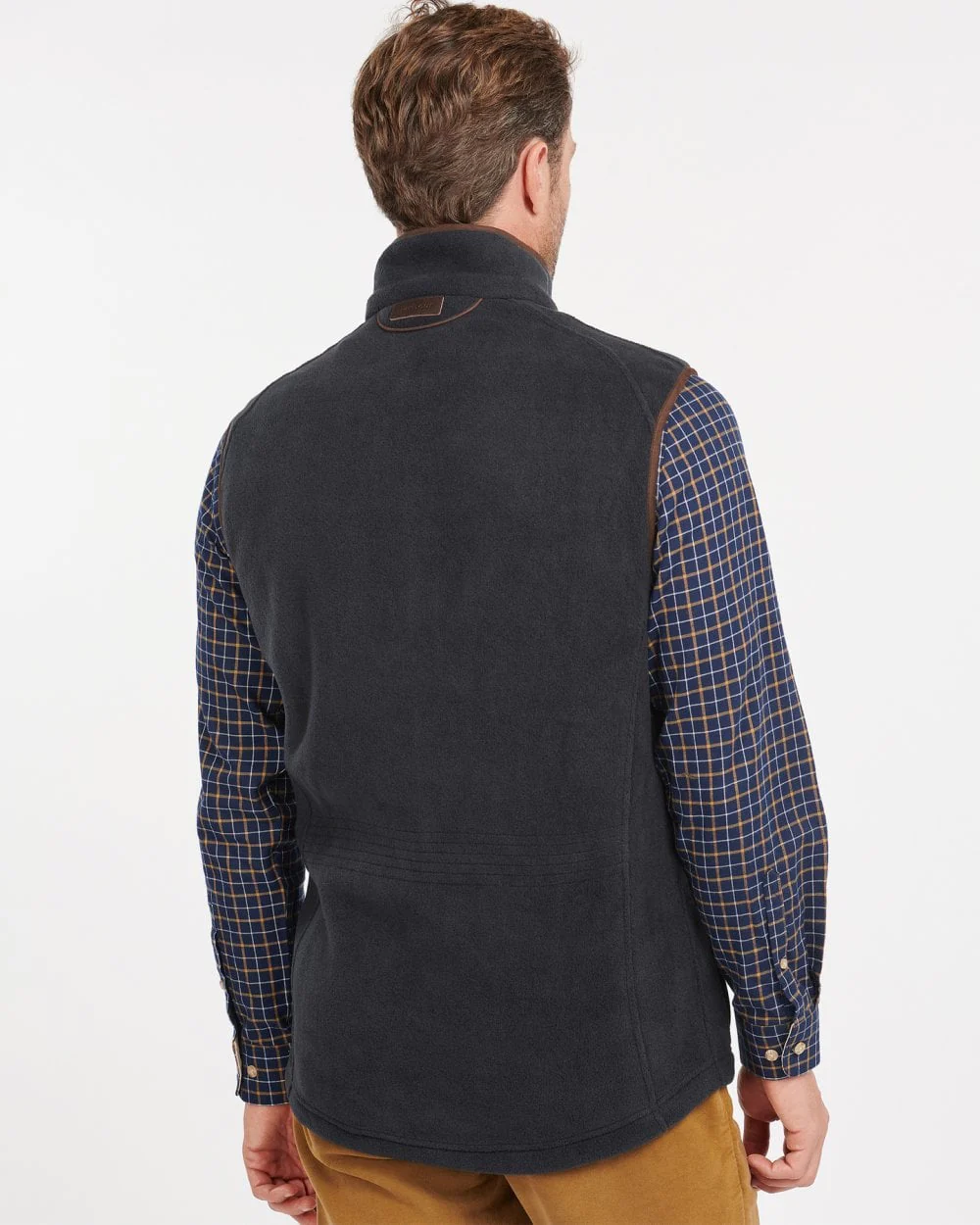 Barbour Langdale Mens Gilet - Navy - Image 5