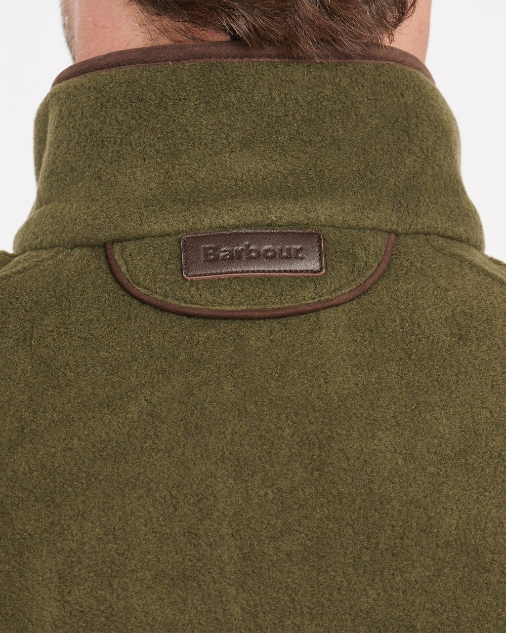 Barbour Langdale Mens Gilet - Olive - Image 6