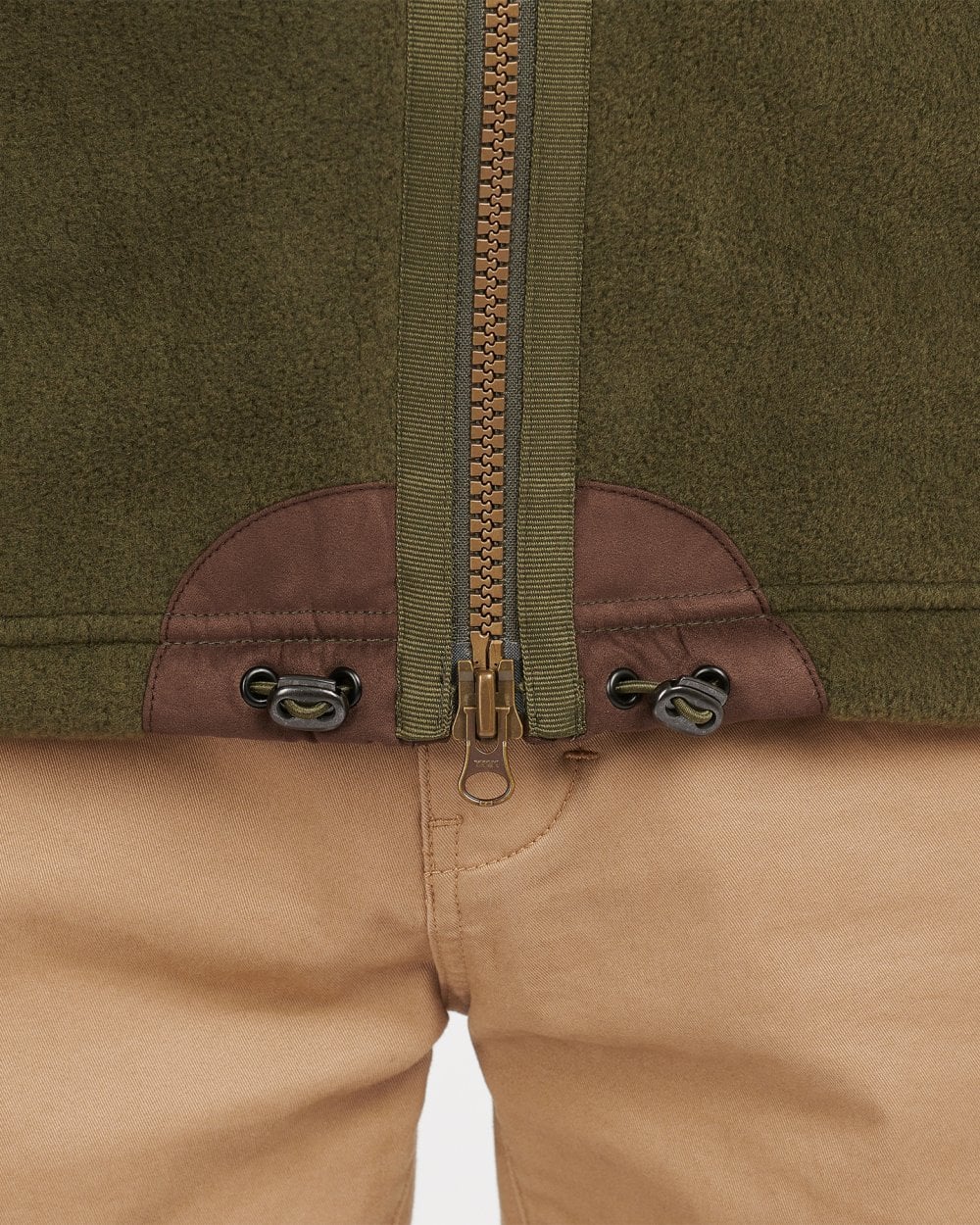 Barbour Langdale Mens Gilet - Olive - Image 8