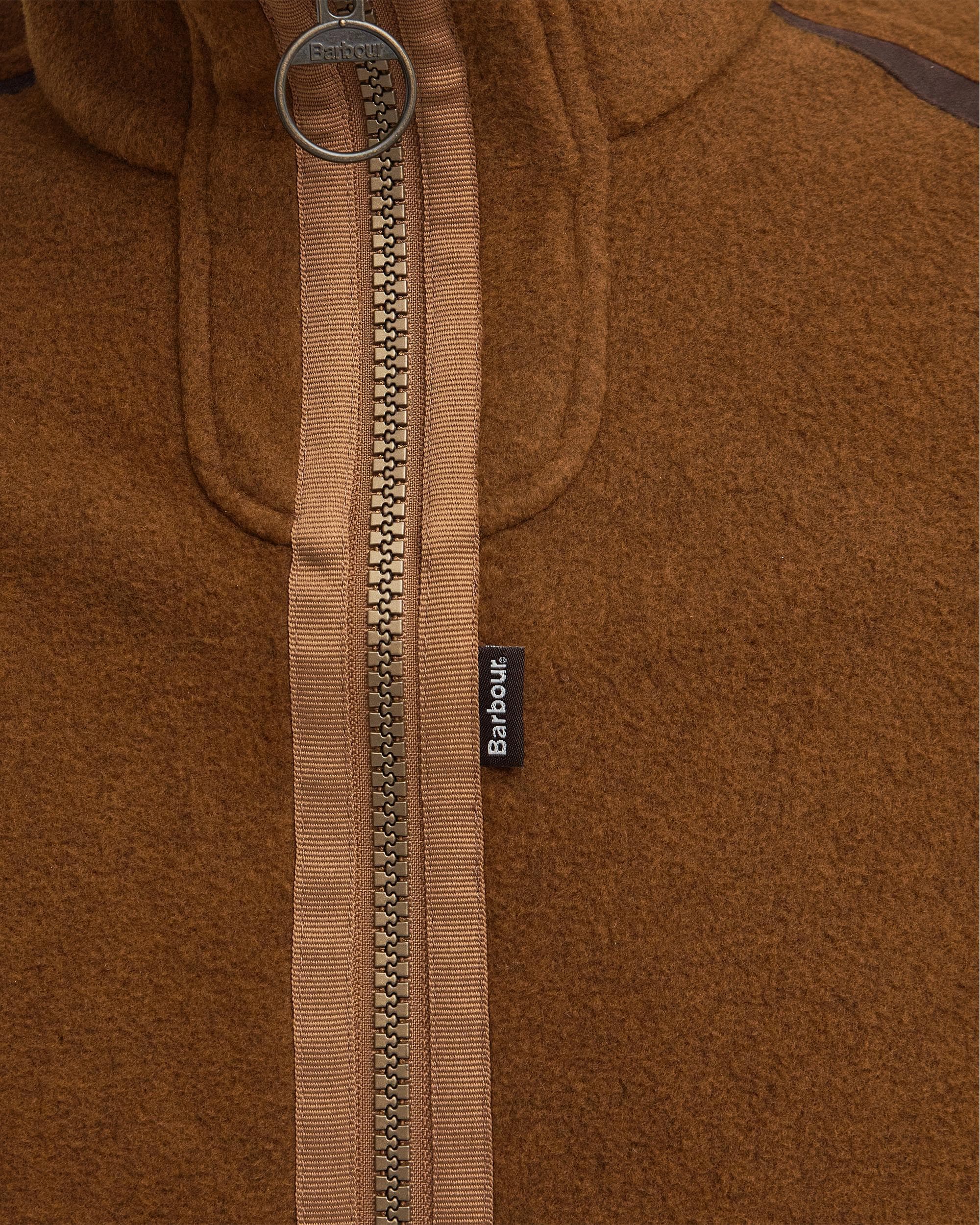Barbour Langdale Mens Gilet - Rust Brown - Image 7