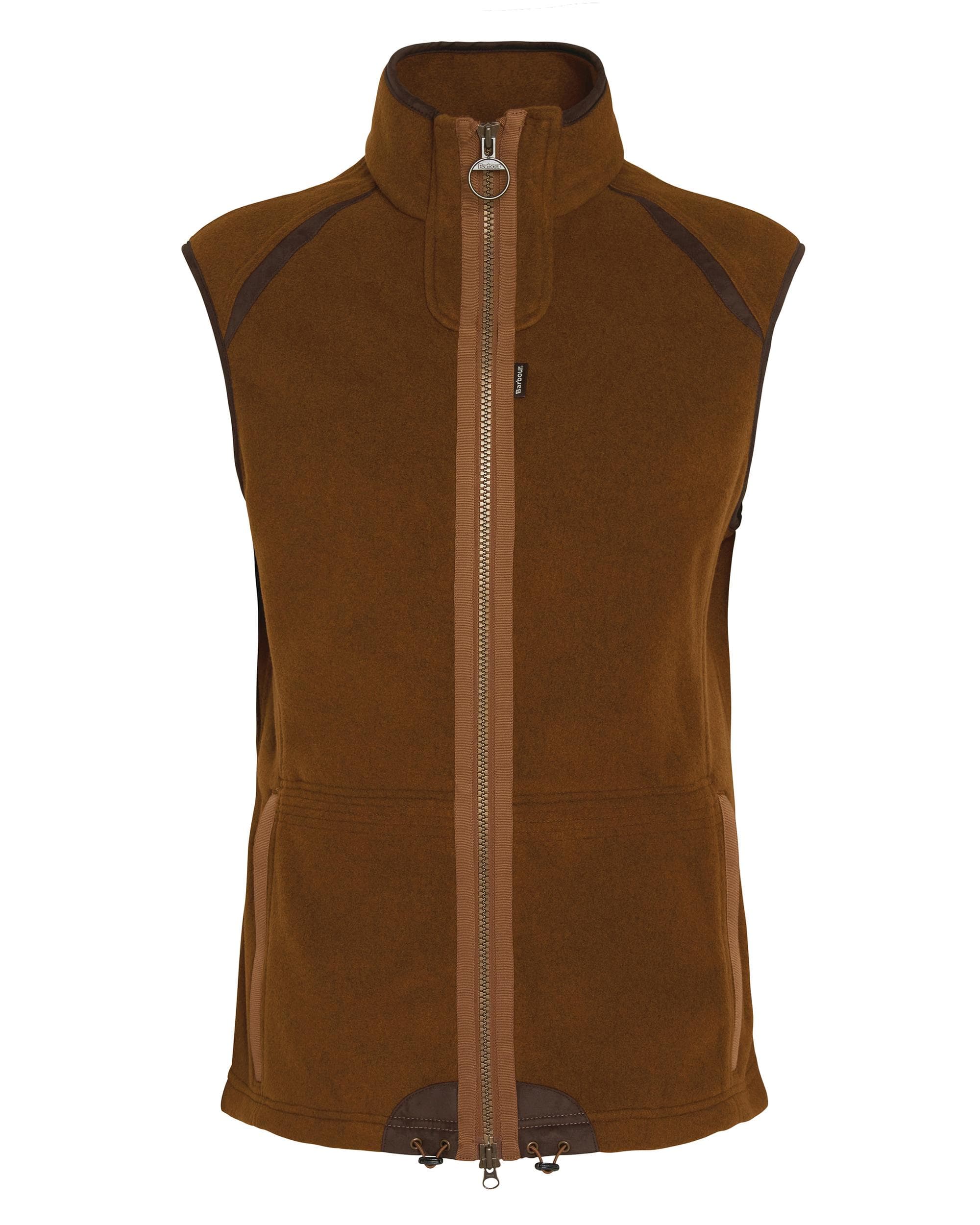 Barbour Langdale Mens Gilet - Rust Brown - Image 9