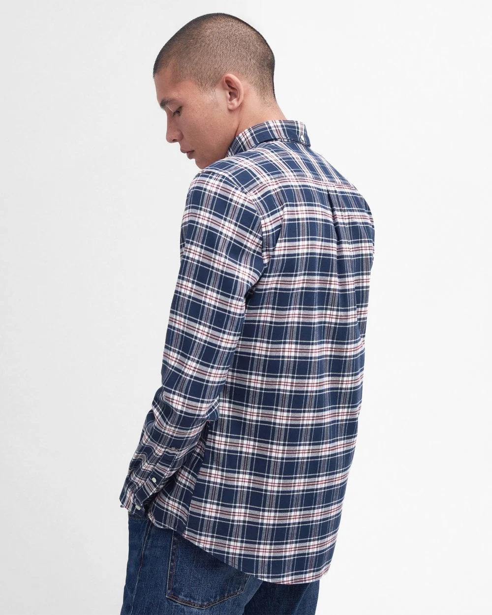 Barbour Langton Long Sleeve Mens Tailored Shirt - Image 4