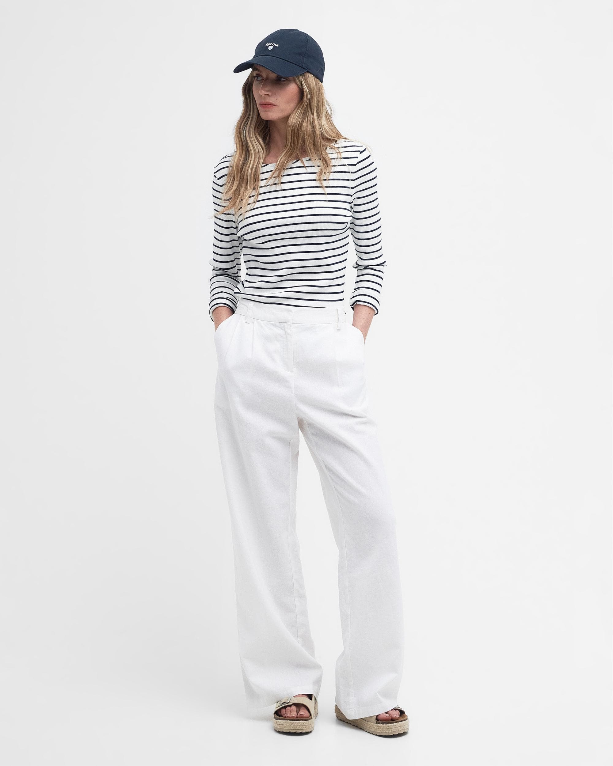 Barbour Langton Womens Long Sleeve Top - Image 3