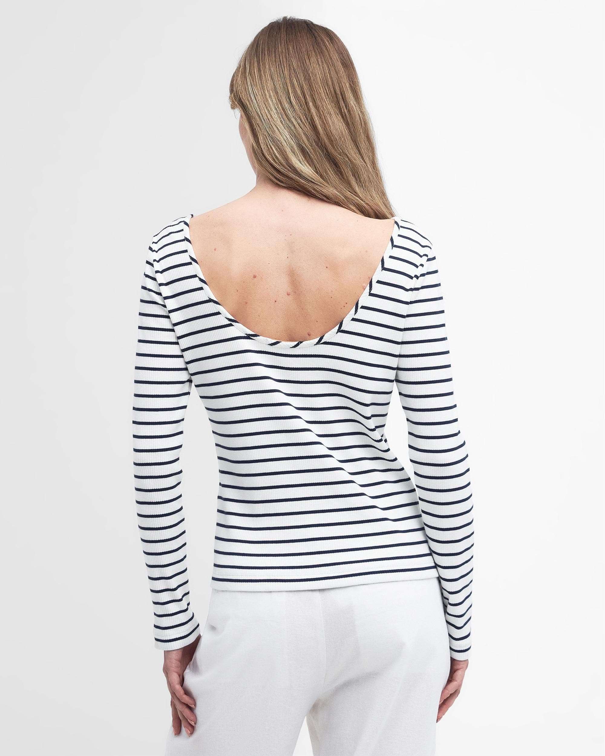 Barbour Langton Womens Long Sleeve Top - Image 4
