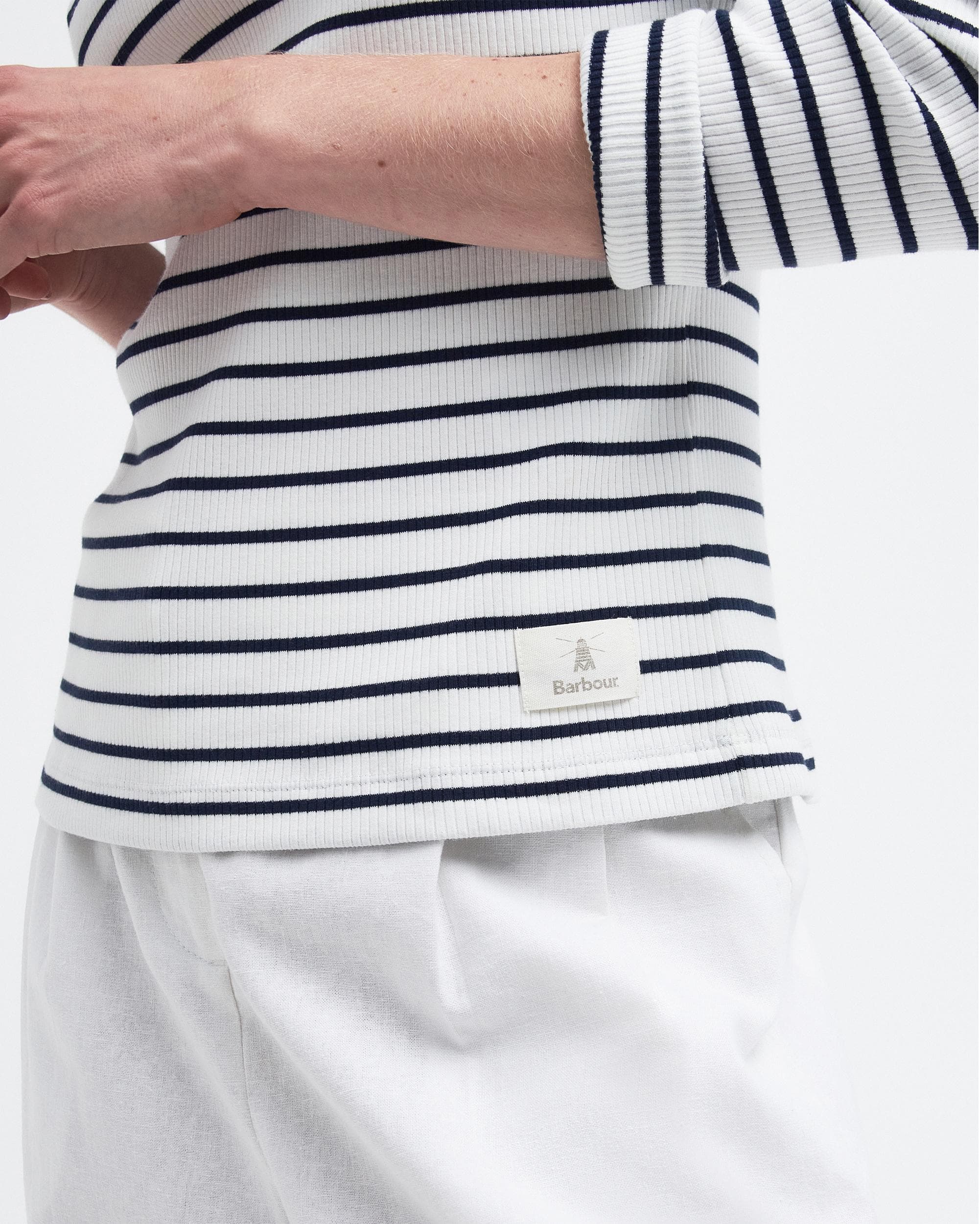 Barbour Langton Womens Long Sleeve Top - Image 5