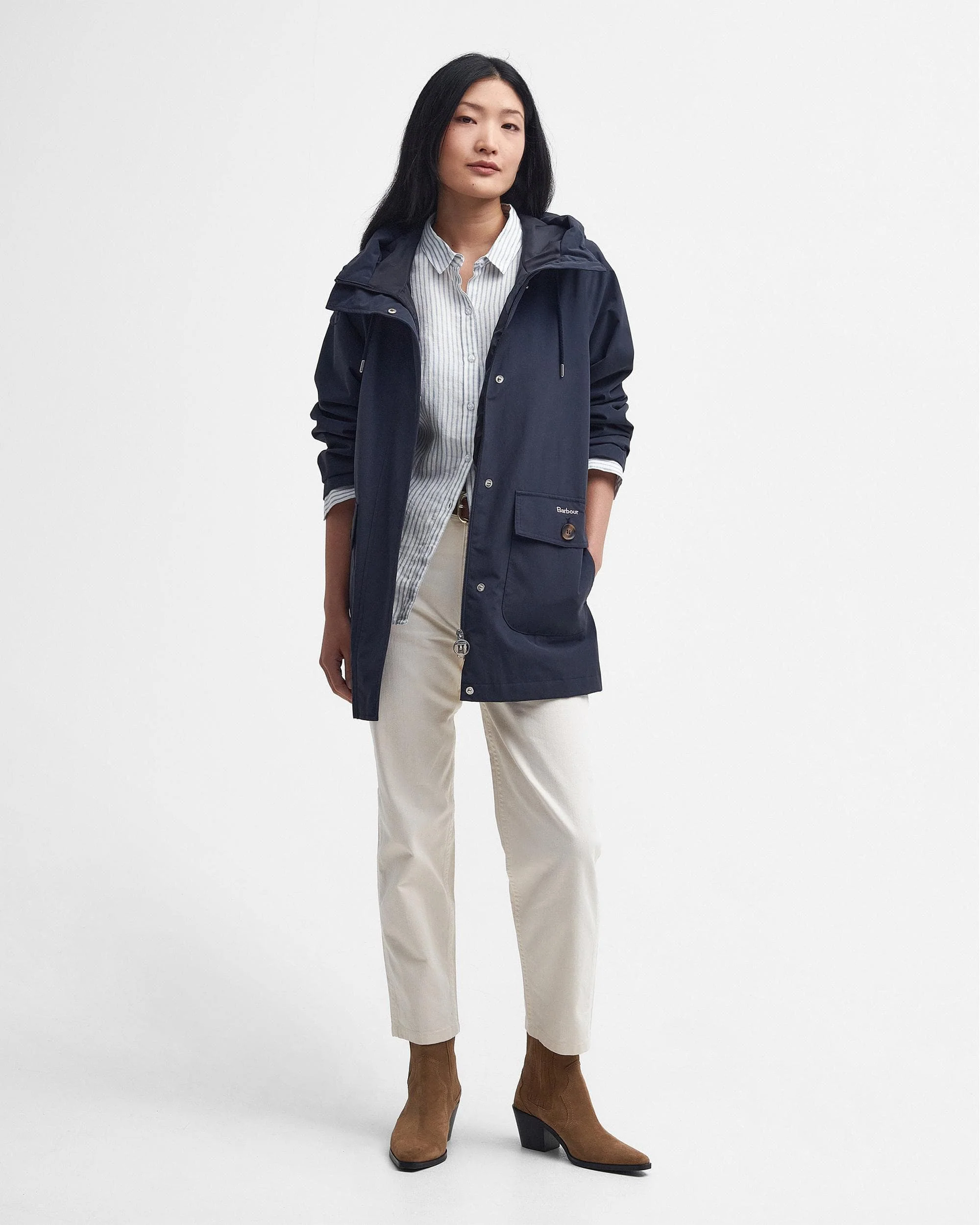 Barbour Lansdowne Womens Waterproof Jacket - Image 4