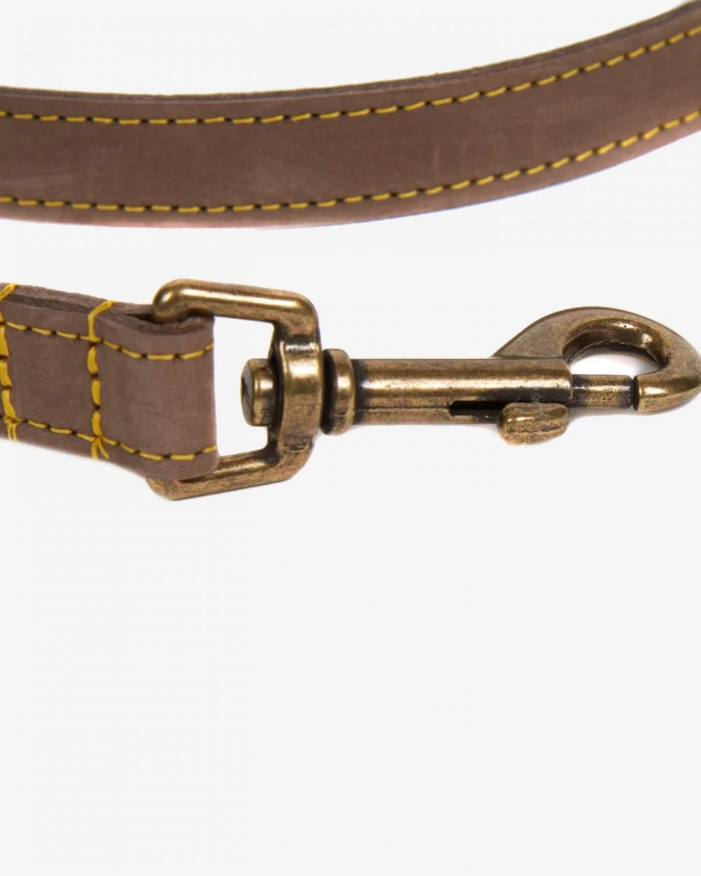 Barbour Leather Dog Lead - Brown - Image 4