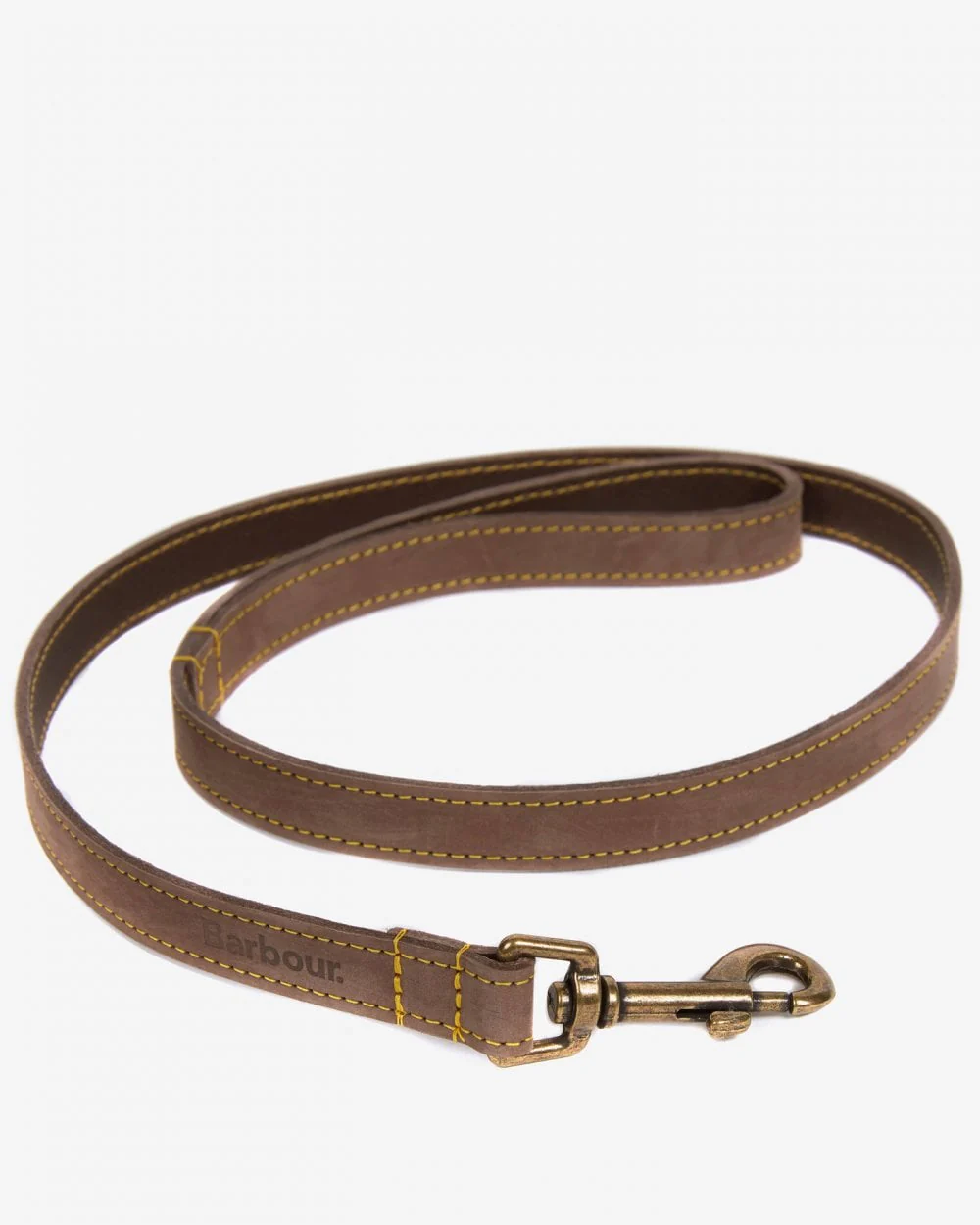Barbour Leather Dog Lead - Brown - Image 5