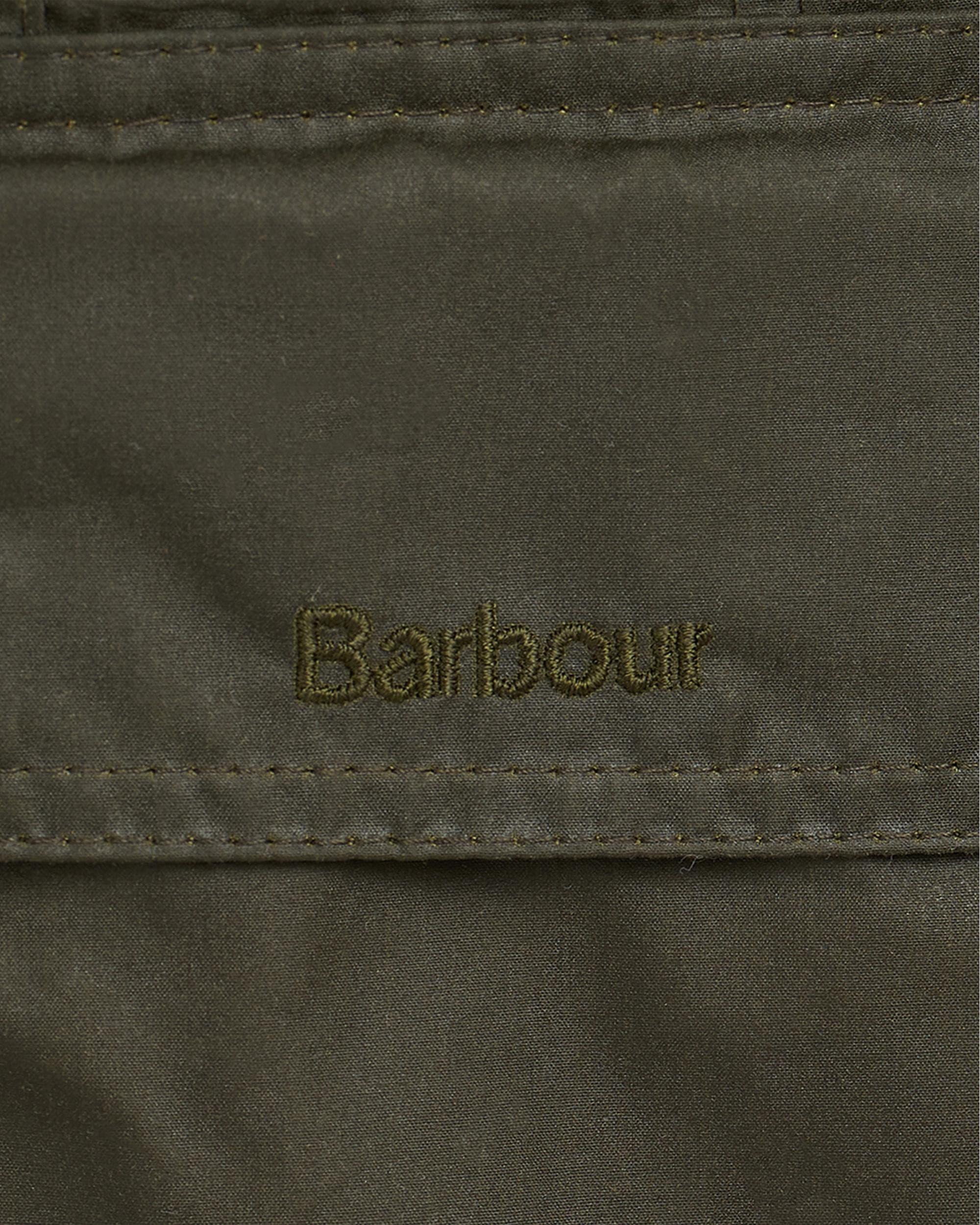 Barbour Lightweight Beadnell Womens Wax Jacket - Archive Olive - Image 7