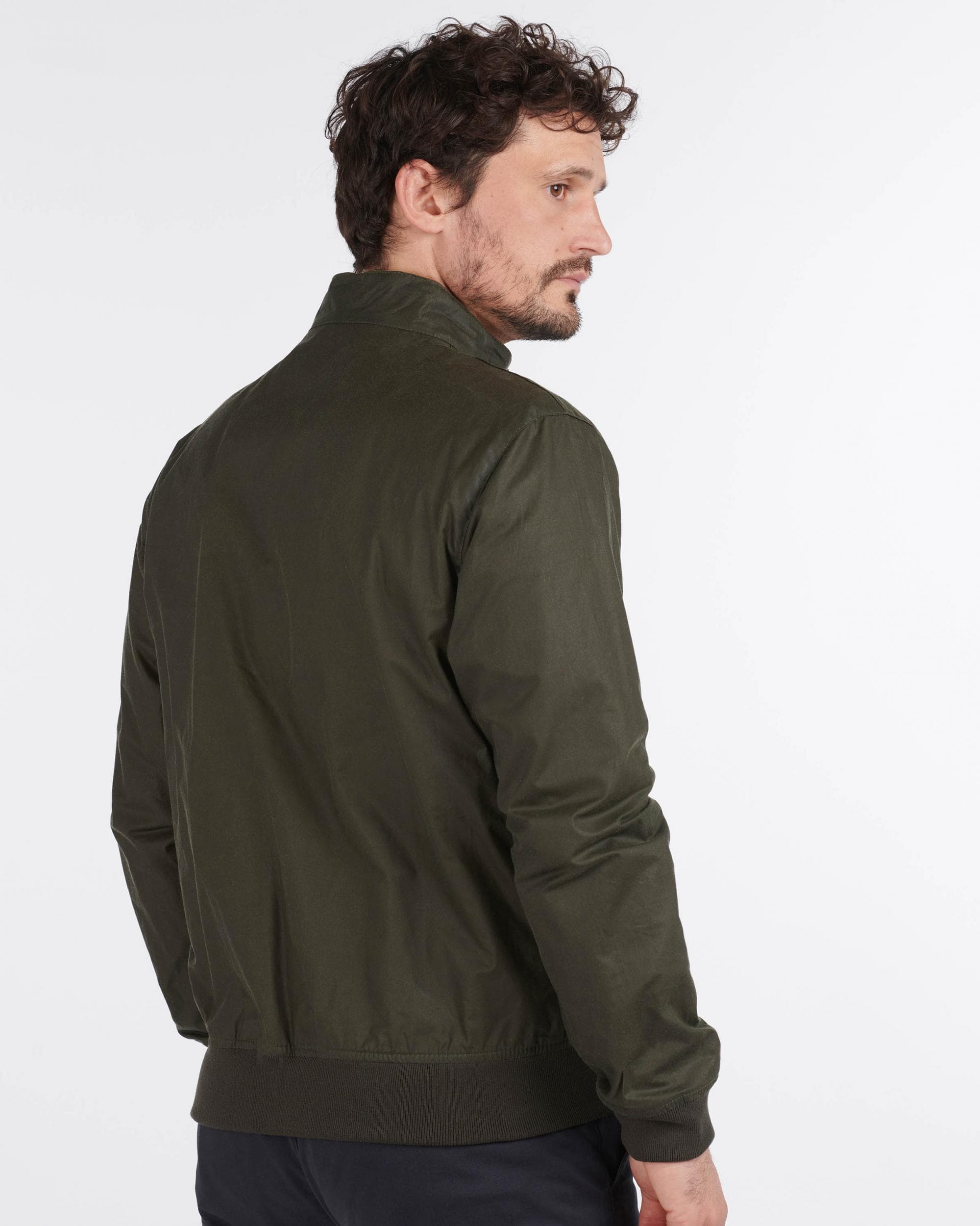 Barbour Lightweight Royston Waxed Cotton Jacket - Archive Olive - Image 5