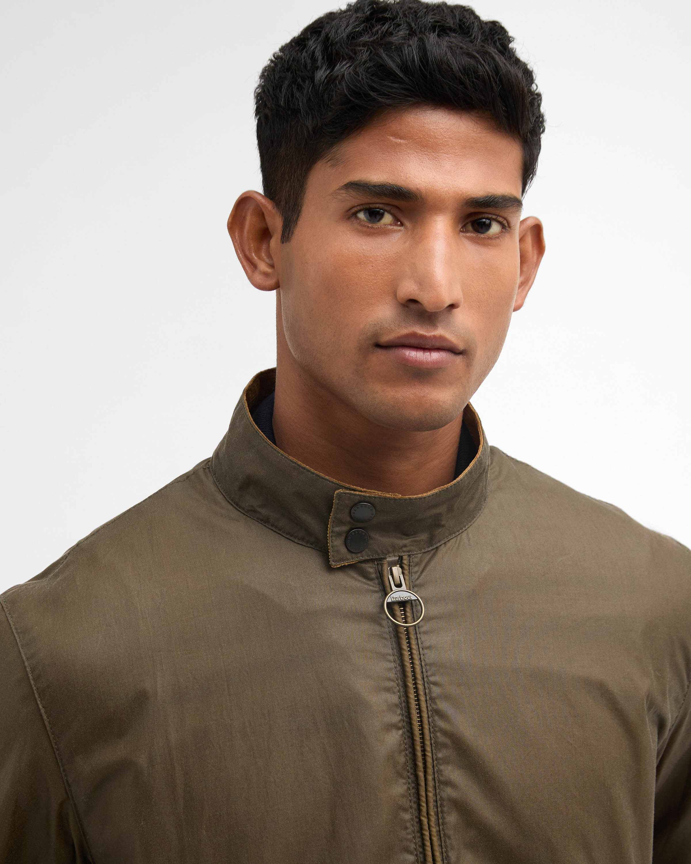Barbour Lightweight Royston Waxed Cotton Jacket - Beech - Image 4