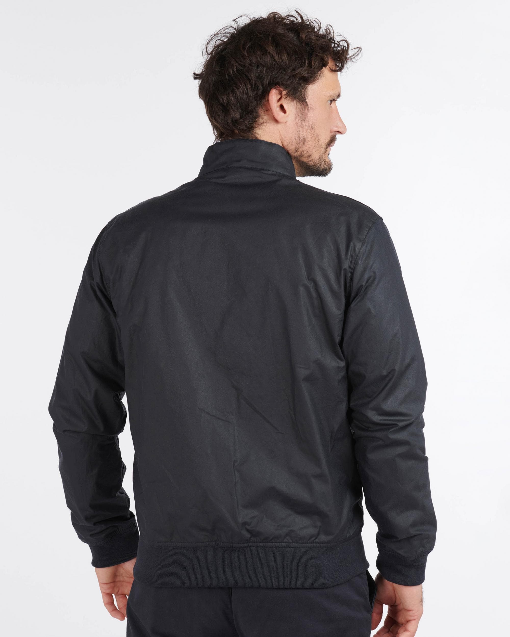 Barbour Lightweight Royston Waxed Cotton Jacket - Royal Navy - Image 5