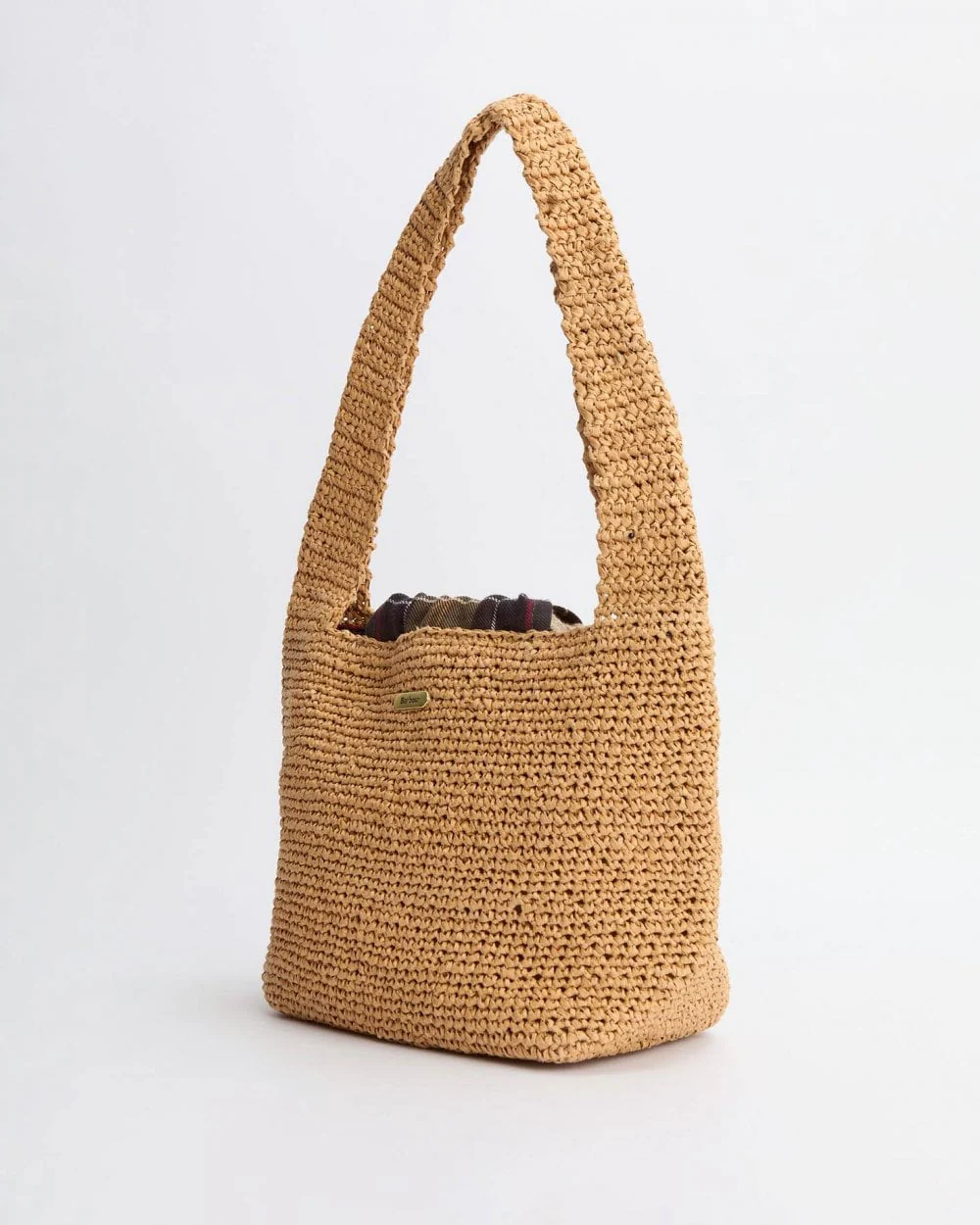 Barbour Lily Womens Soft Tote Bag - Natural - Image 6