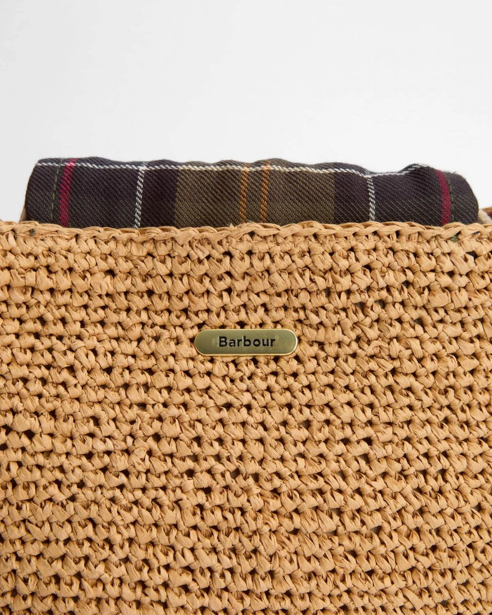 Barbour Lily Womens Soft Tote Bag - Natural - Image 9