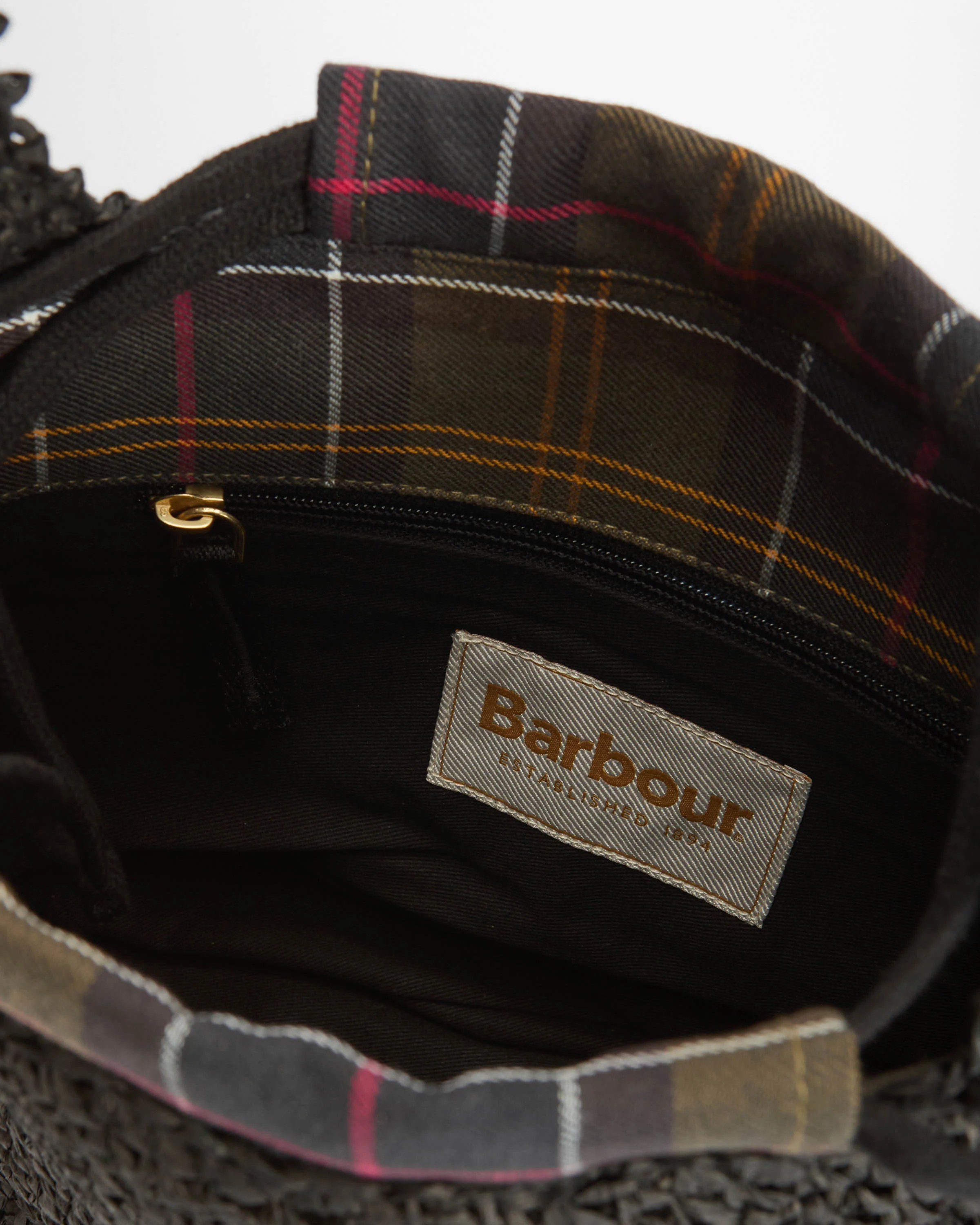 Barbour Lily Womens Soft Tote Bag - Black - Image 4