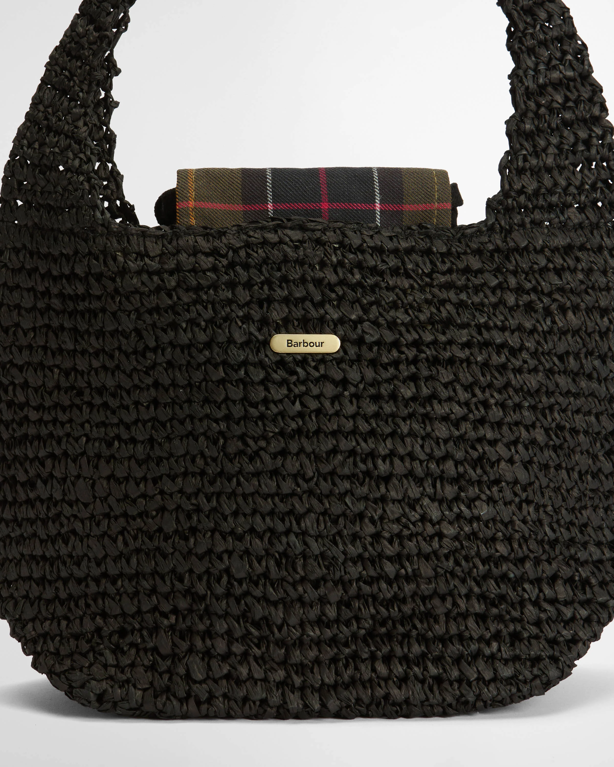 Barbour Lily Womens Soft Tote Bag - Black - Image 5