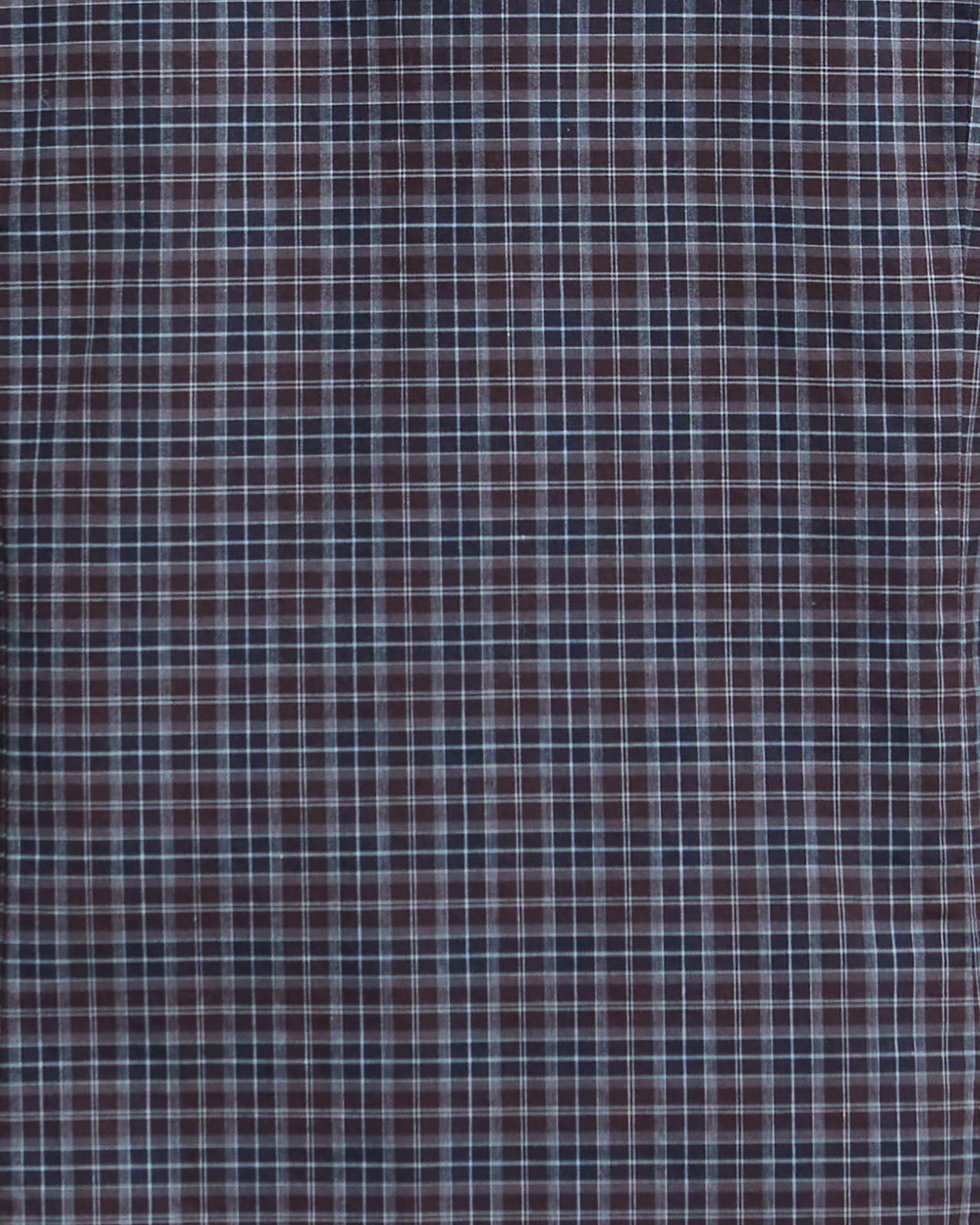 Barbour Lomond Tailored Mens Shirt - Midnight Oak Tartan - Image 5