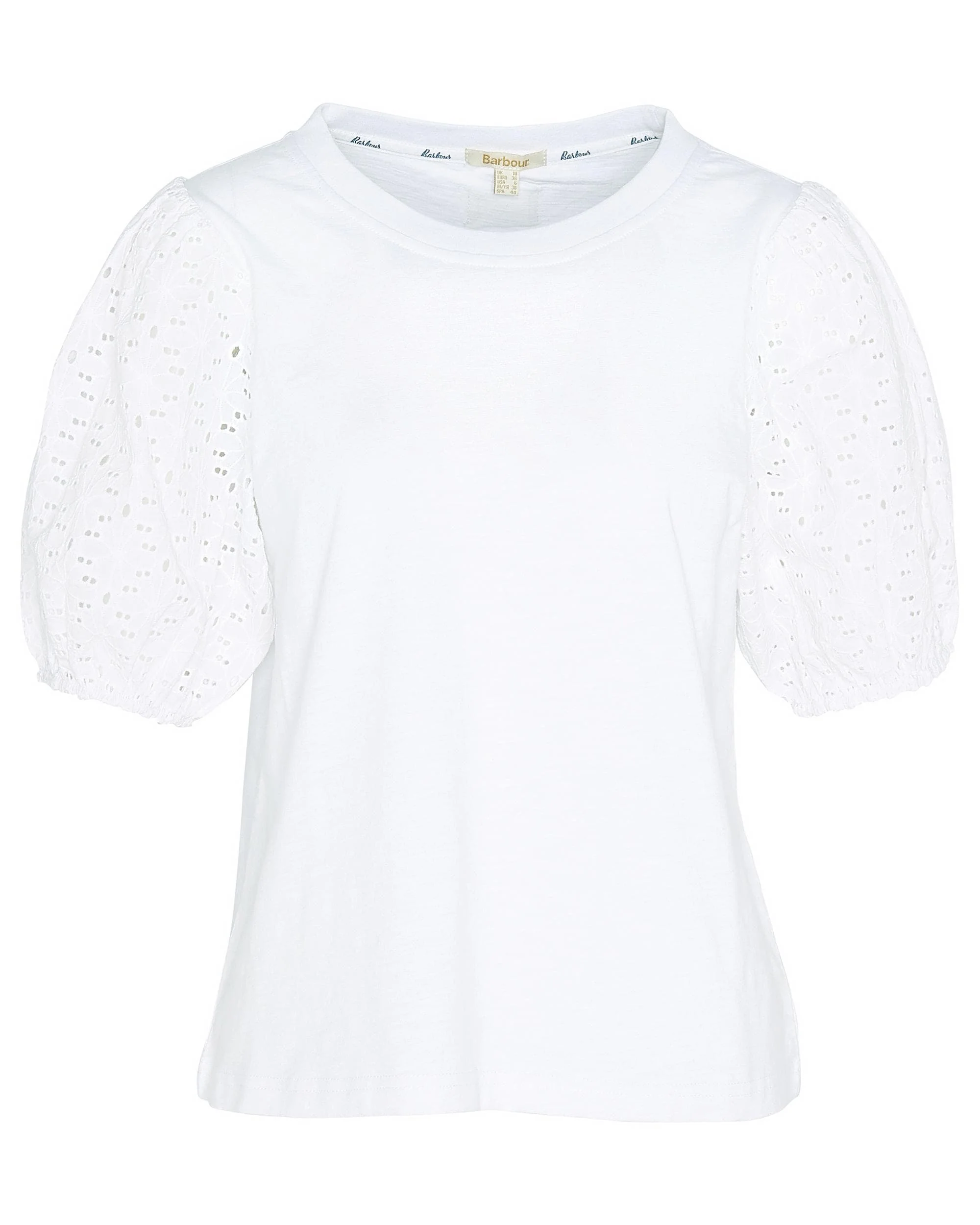 Barbour Longfield Womens Puff Sleeve Top - Image 6