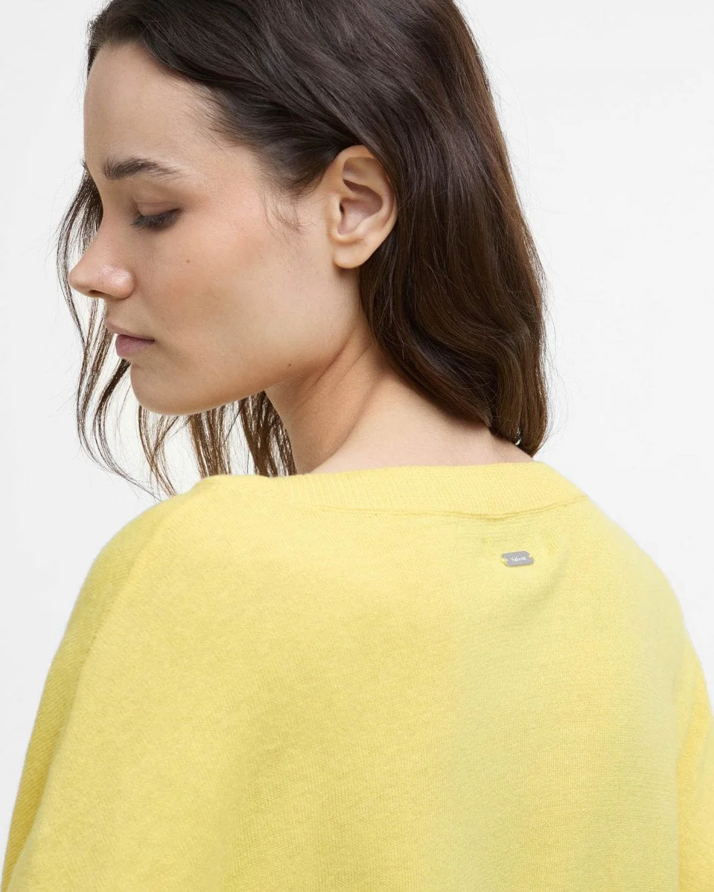 Barbour Lucy Womens Jumper - Sunray Yellow - Image 4