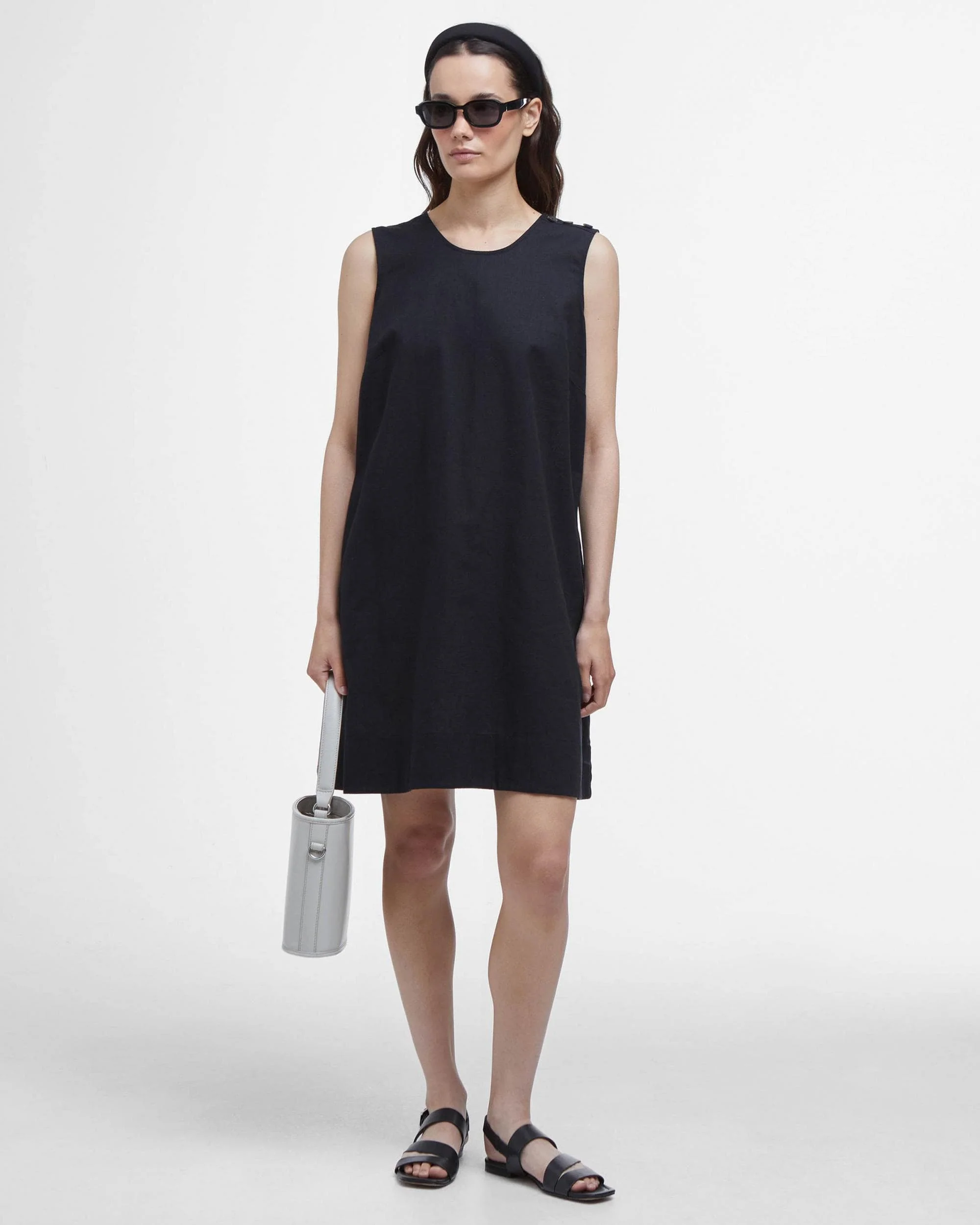 Barbour Lucy Womens Mini Dress - Black - Image 5