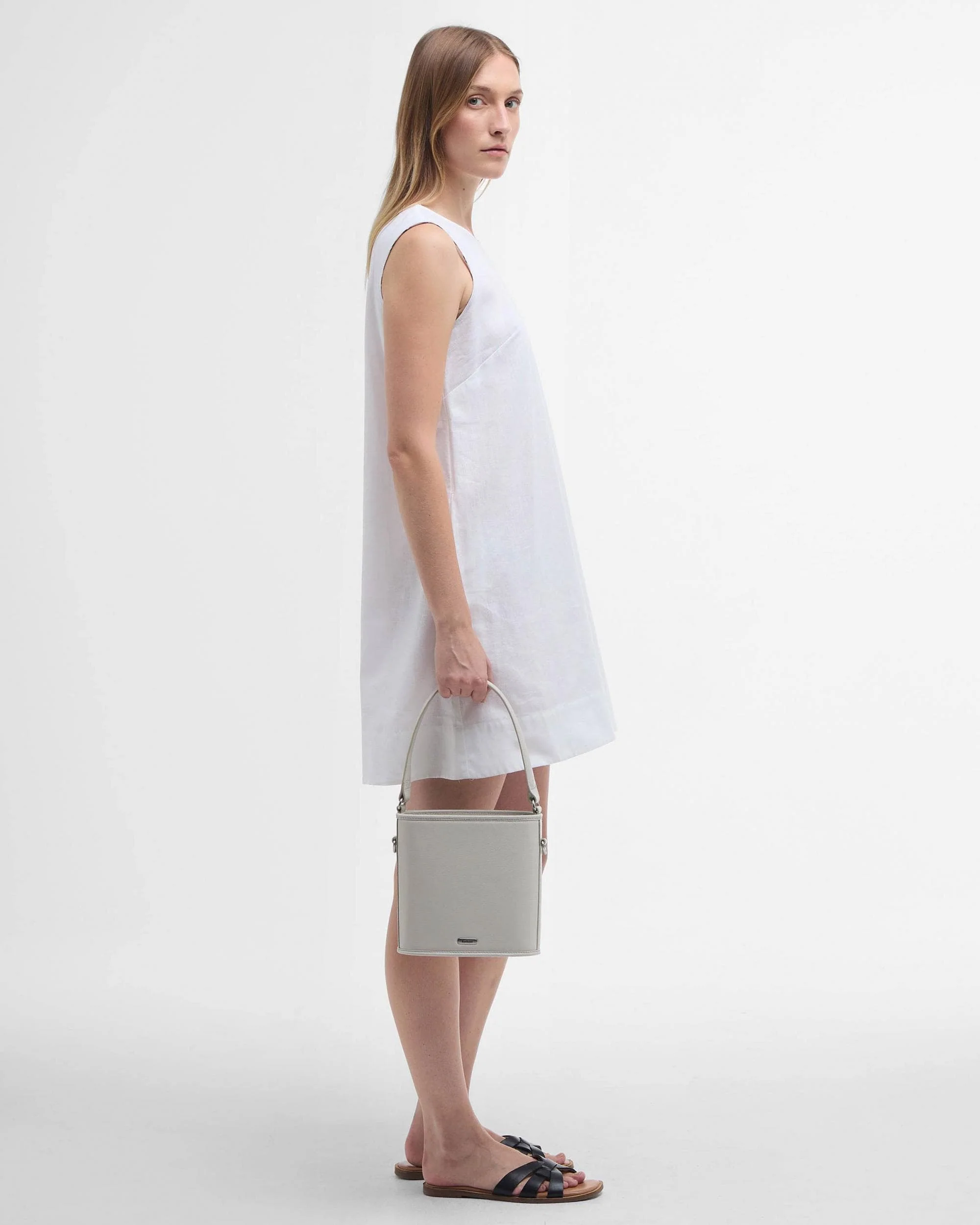 Barbour Lucy Womens Mini Dress - White - Image 5
