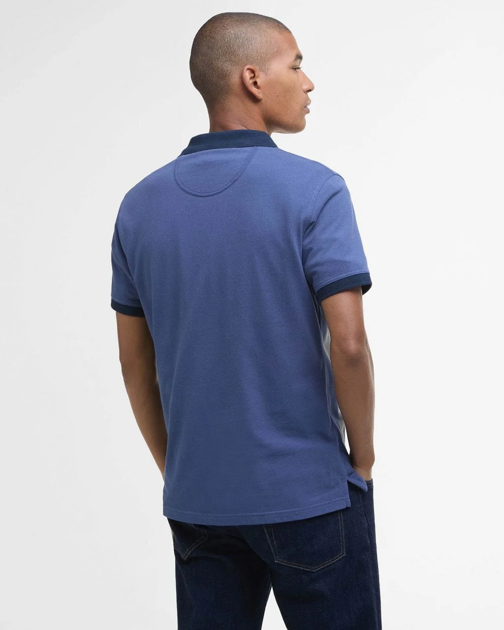 Barbour Lynmouth Mens Polo Shirt - Oceana - Image 5