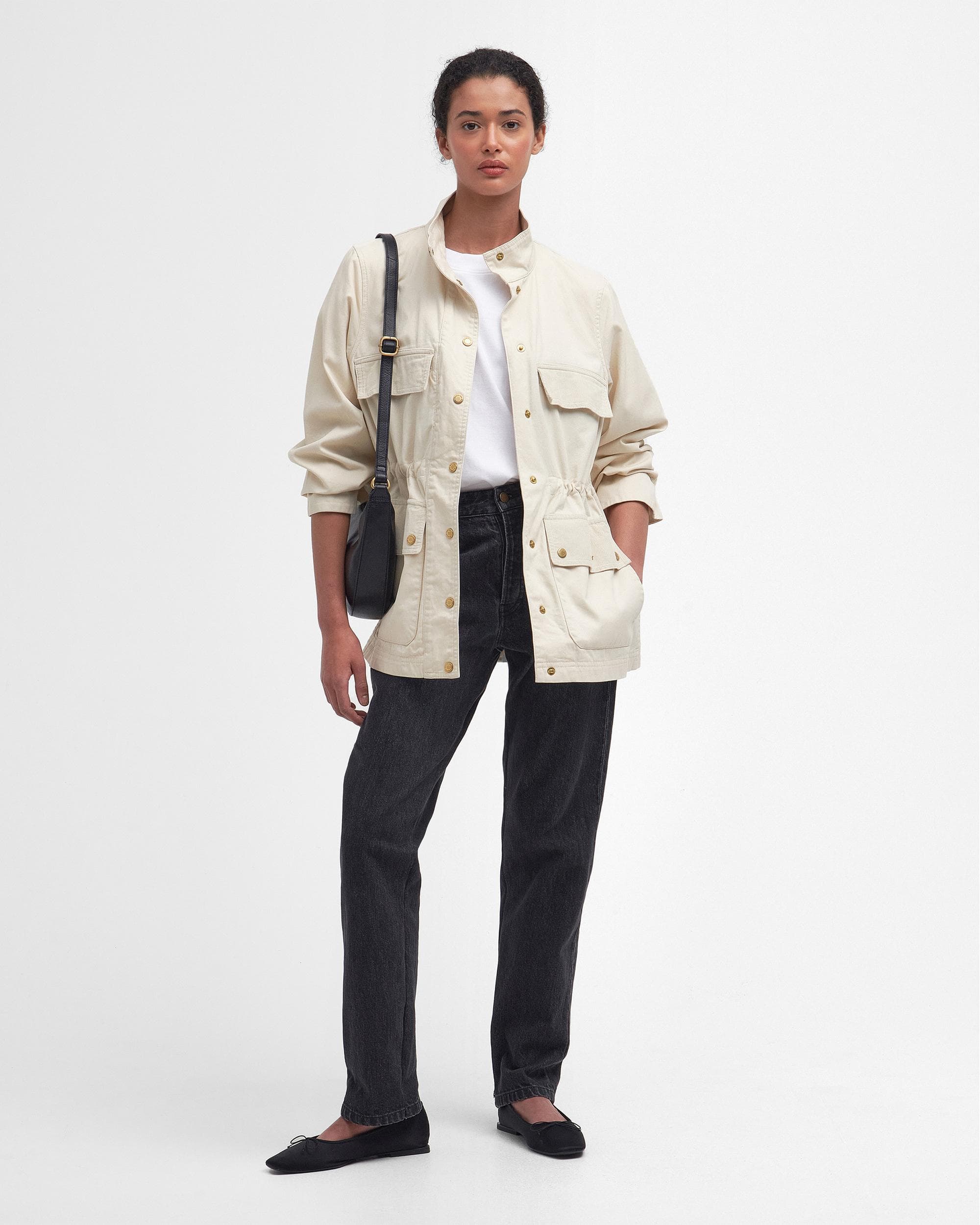 Barbour Maeva Womens Utility Casual Jacket - Image 5